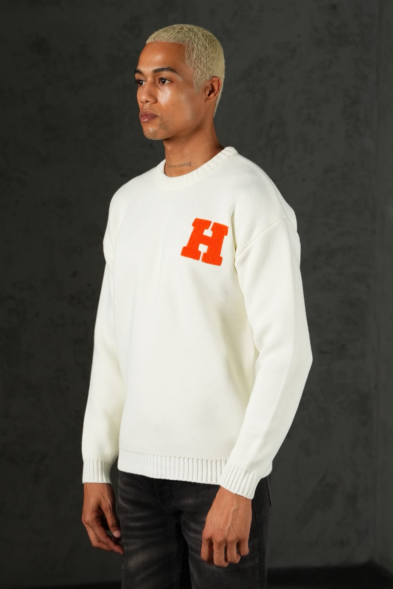 PULL H beige