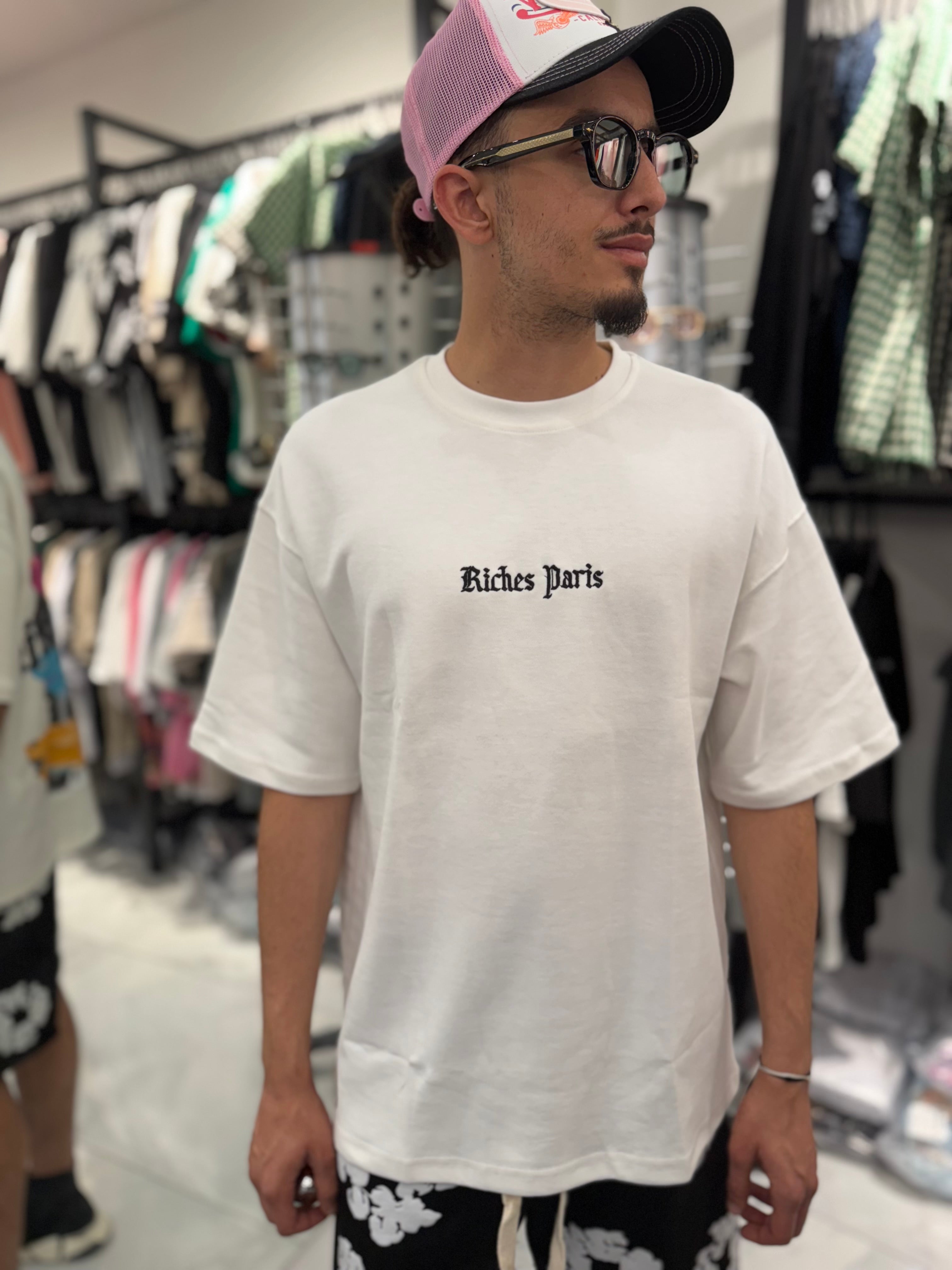 T Shirt Riches David Og White