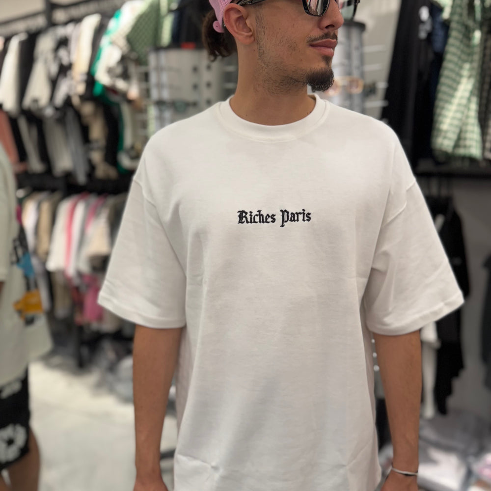 T Shirt Riches David Og White