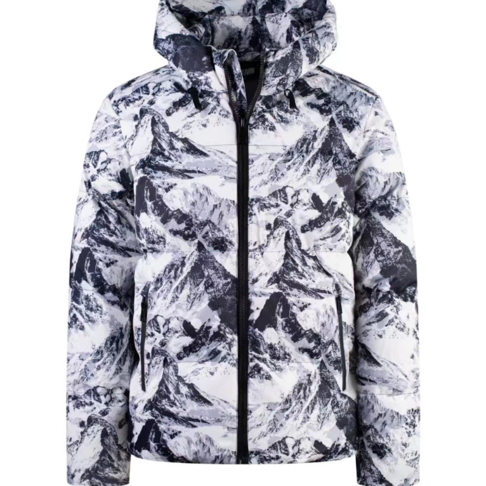 Doudoune courte Montaigne White