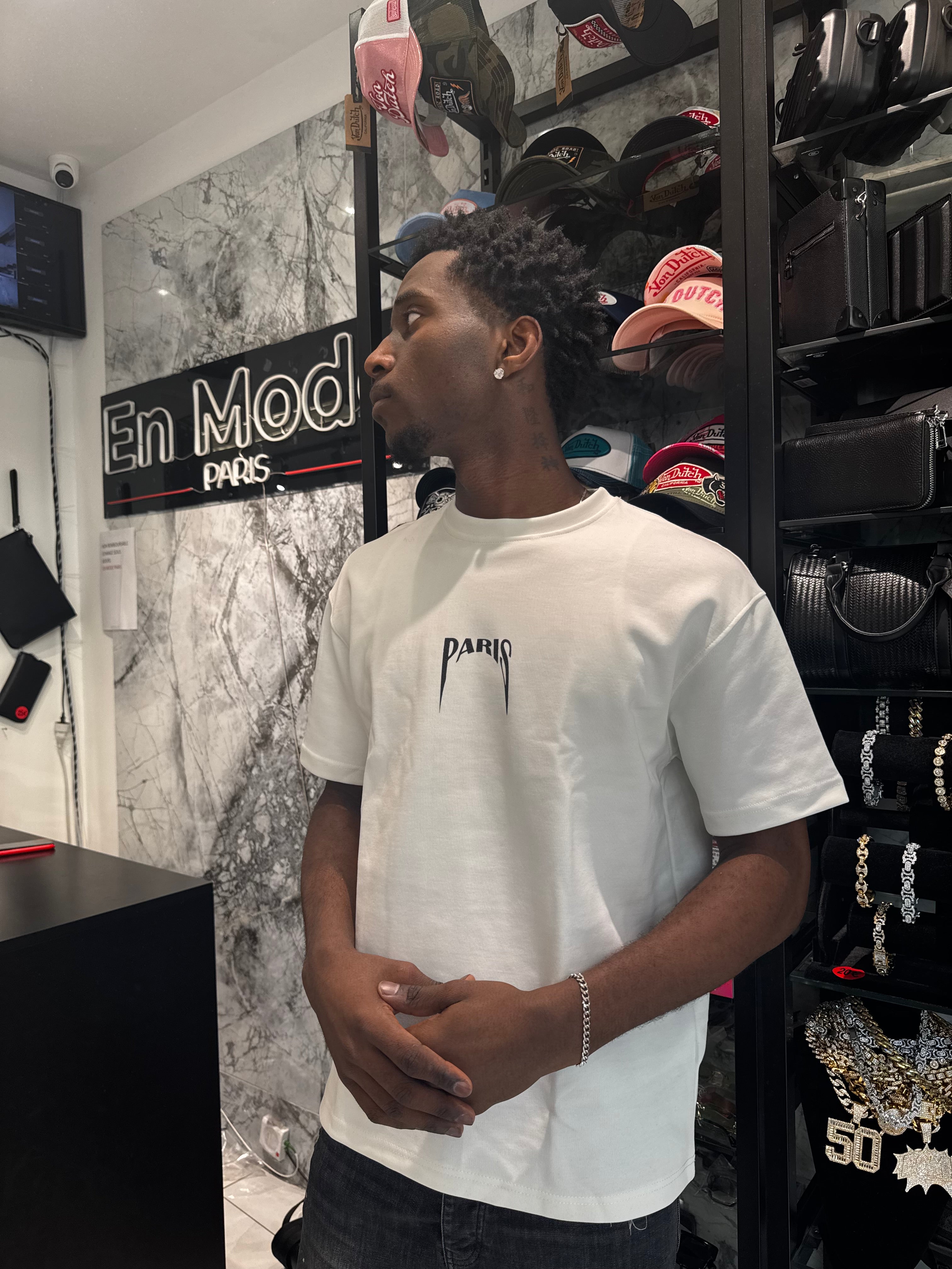 T-shirt Riches Blanc
