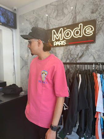 T shirt Casa Colonne Rose