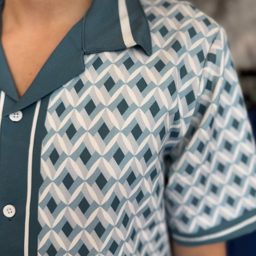 Ensemble Bleu Losange