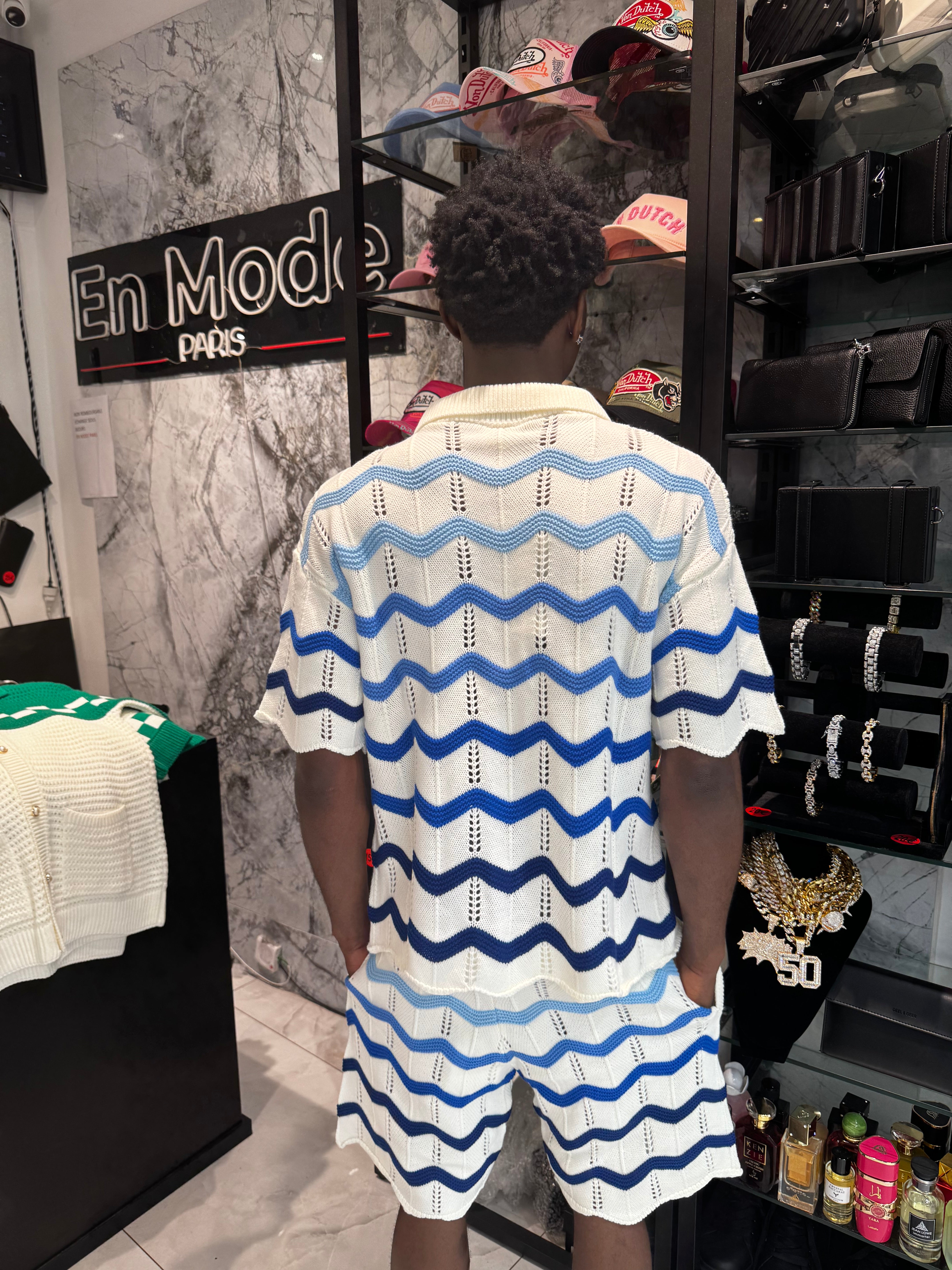 Ensemble Vague Blanc