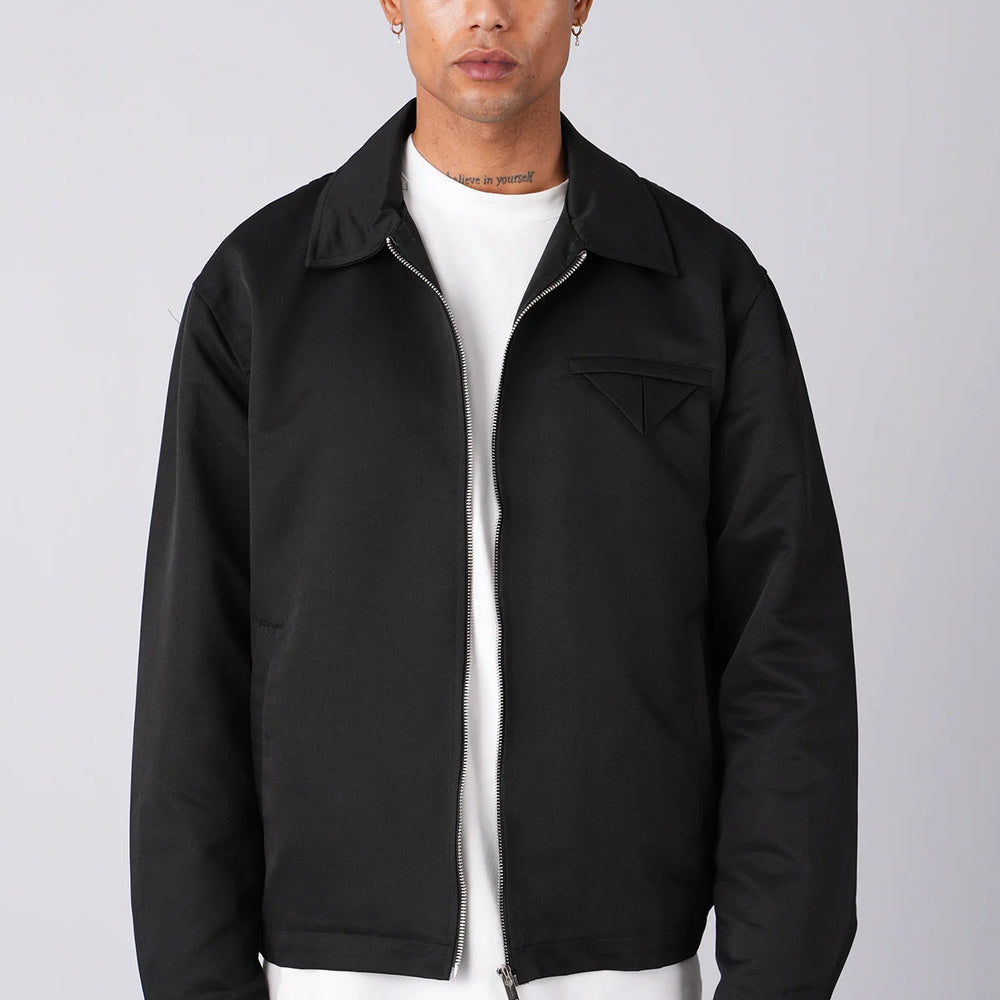 Veste Poche Triangle Noir