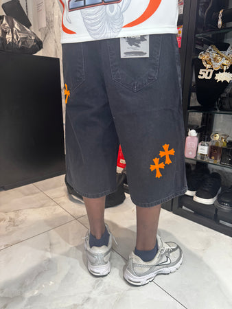 Short En Jean insipi Chrome Noir