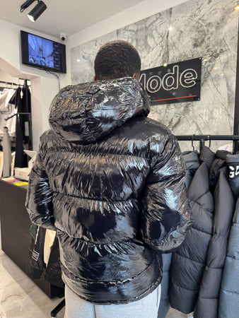 Doudoune Brillante Noir