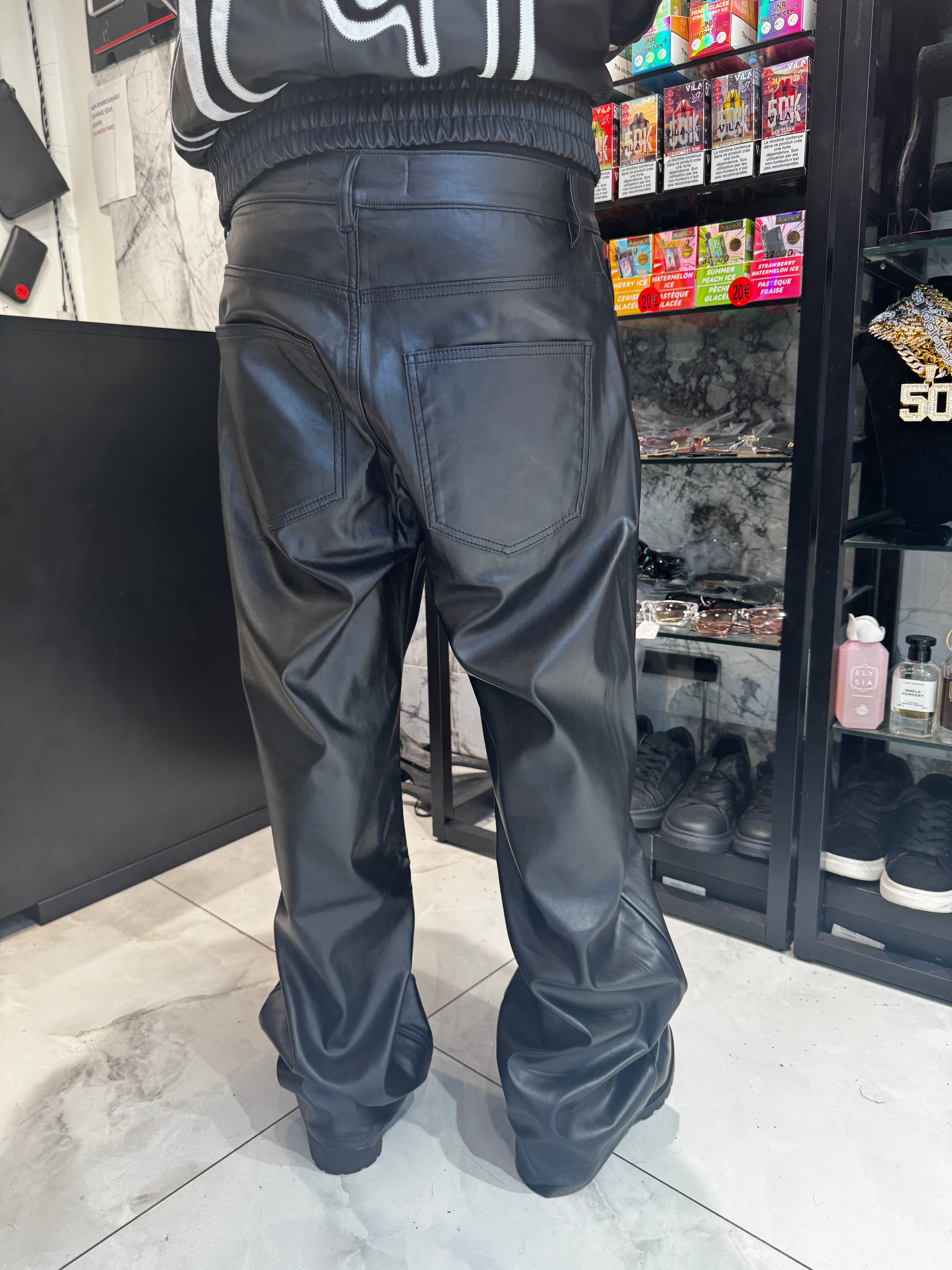 Pantalon en Cuir