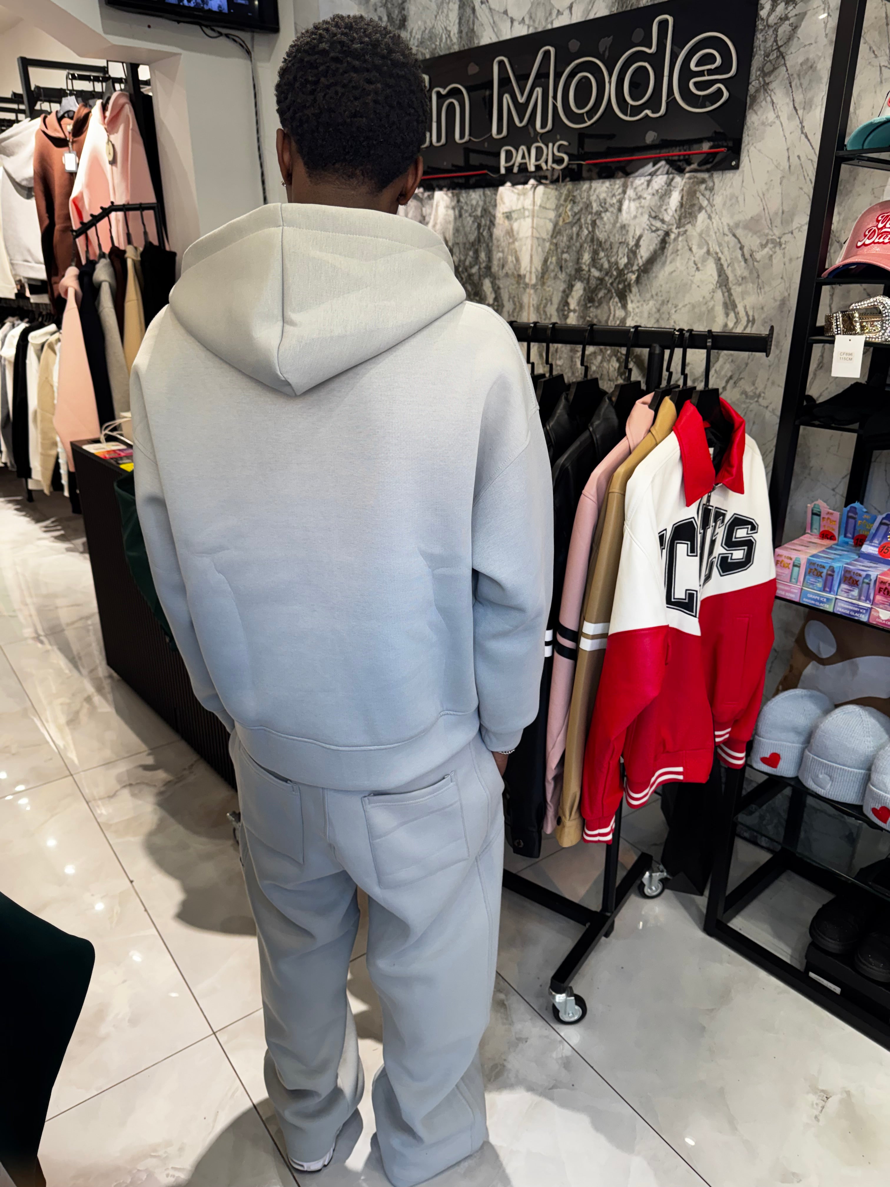 Ensemble Riches Paris Néoprène Gris