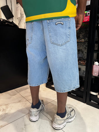 Short En Jean Riches Bleu