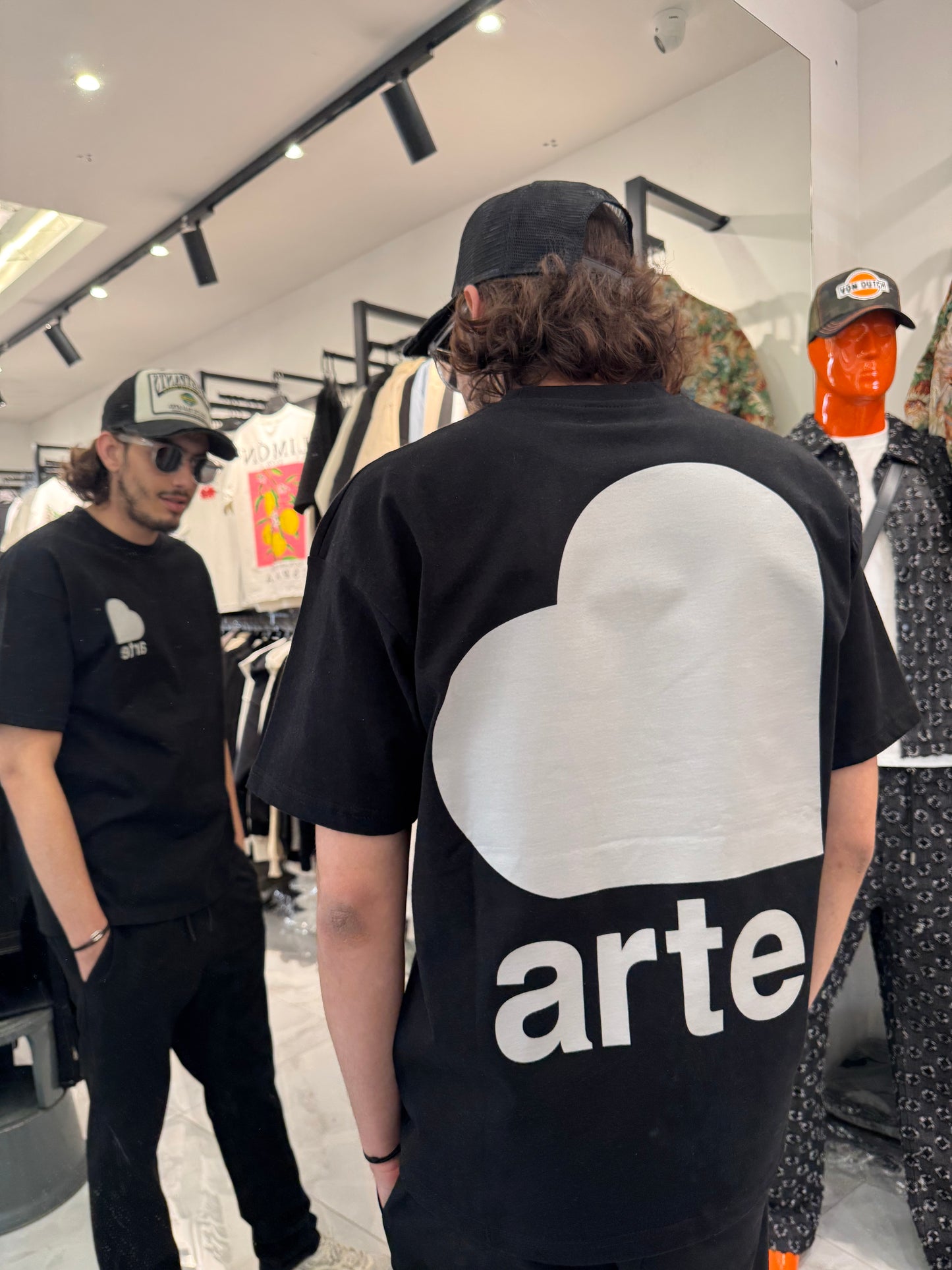 T shirt Black Arte