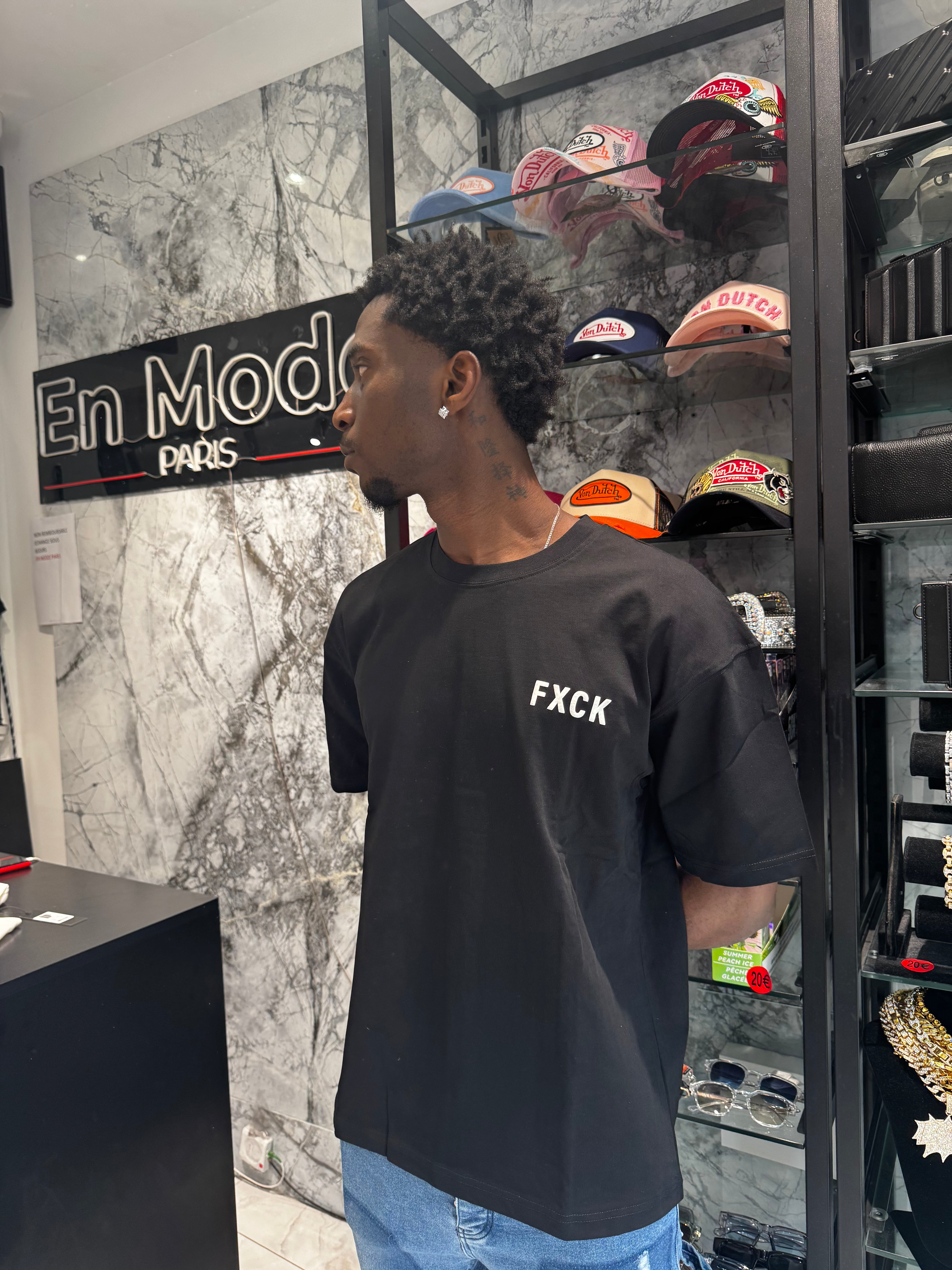 T-shirt **CK Noir