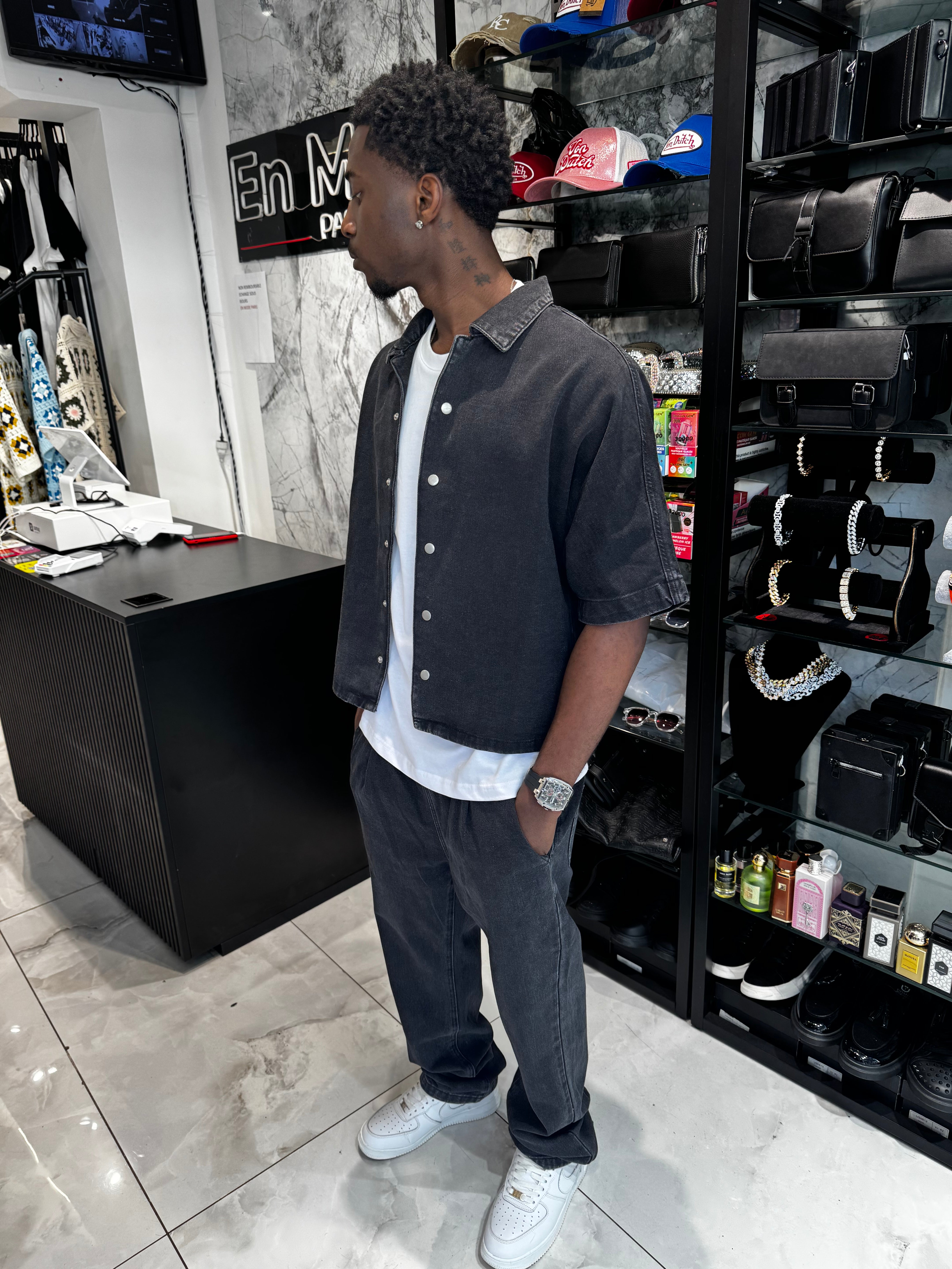 Ensemble En Jean Noir