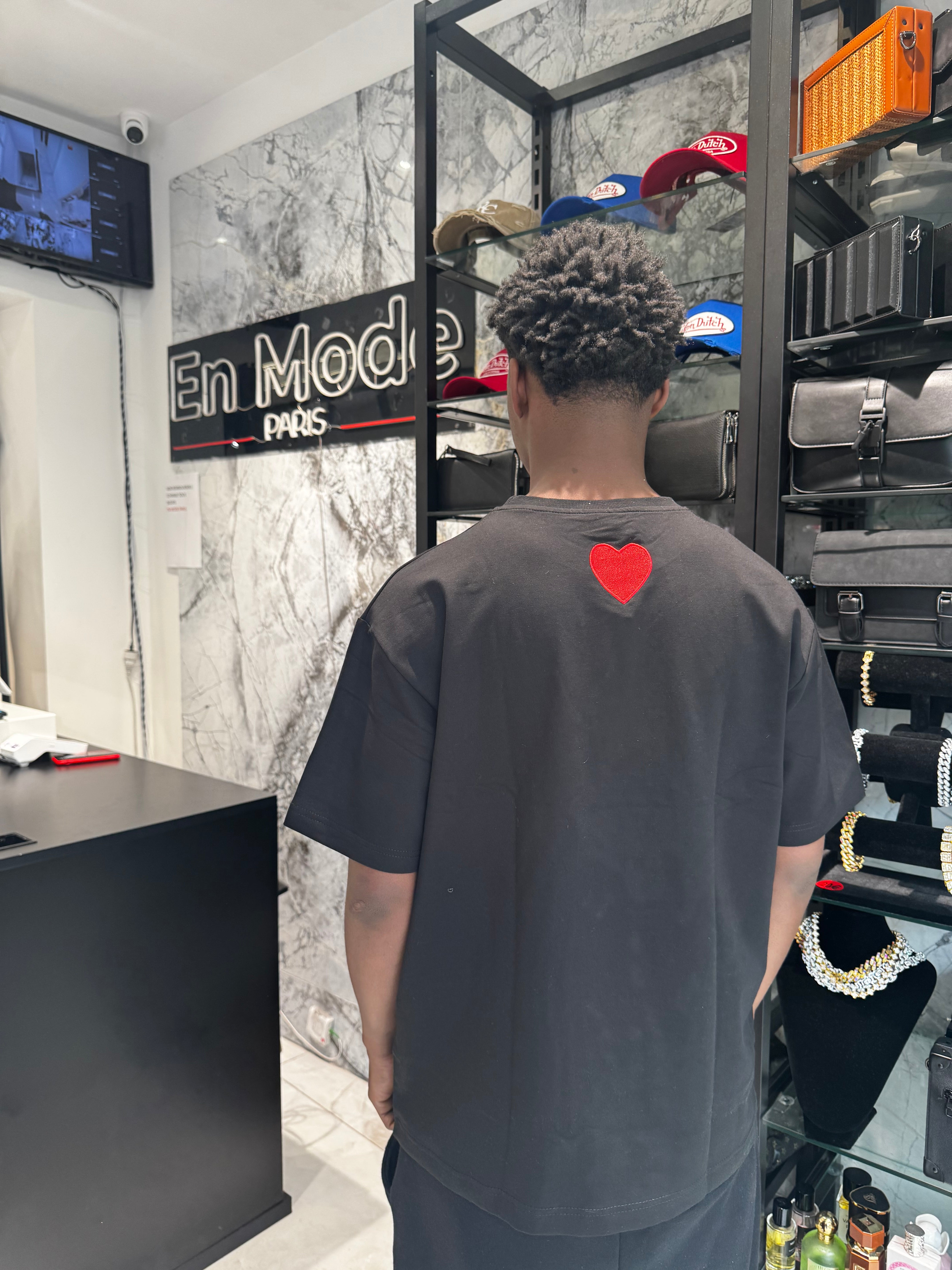 T-shirt ok Habibi Noir