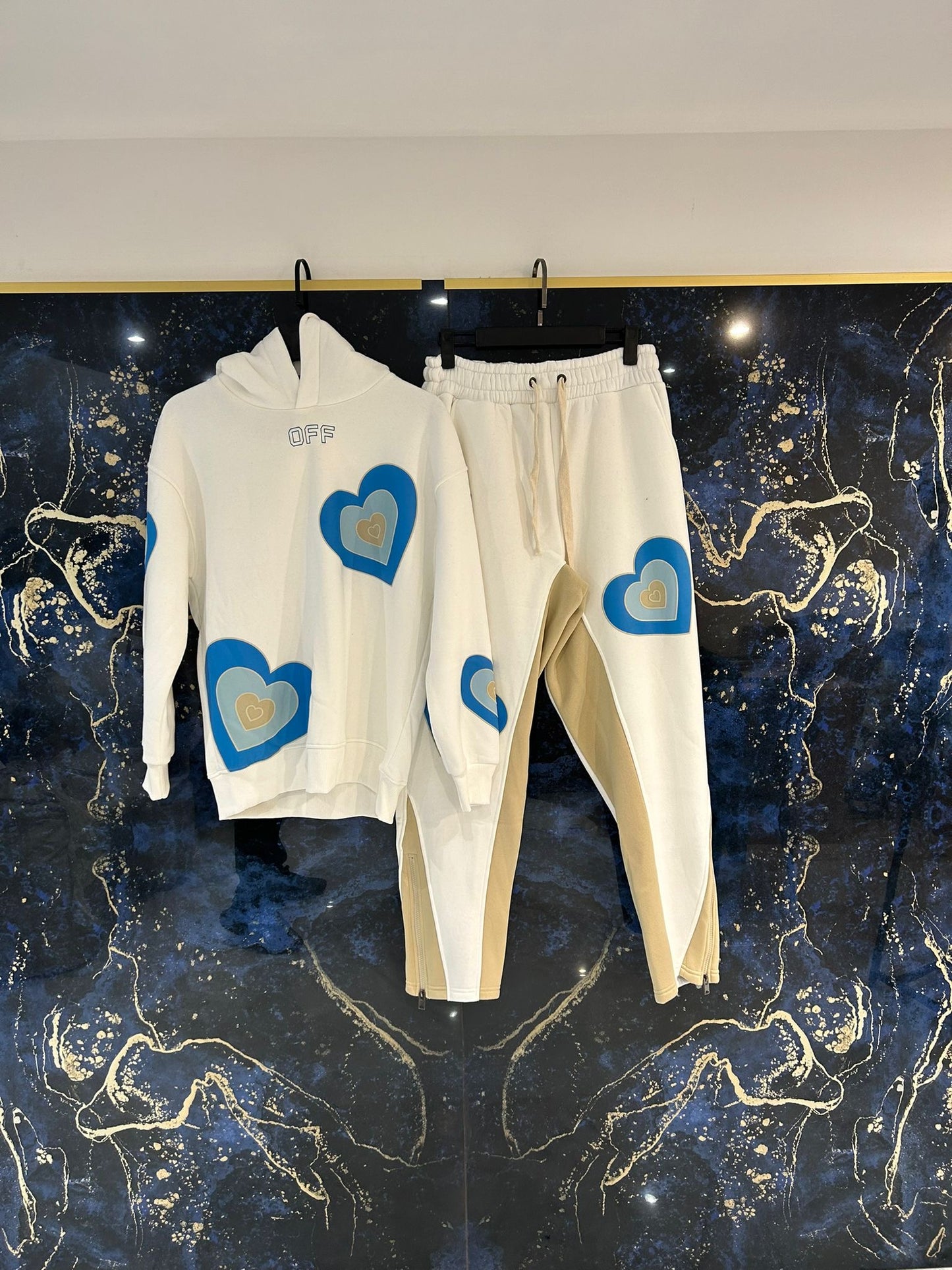 Ensemble Cœur White