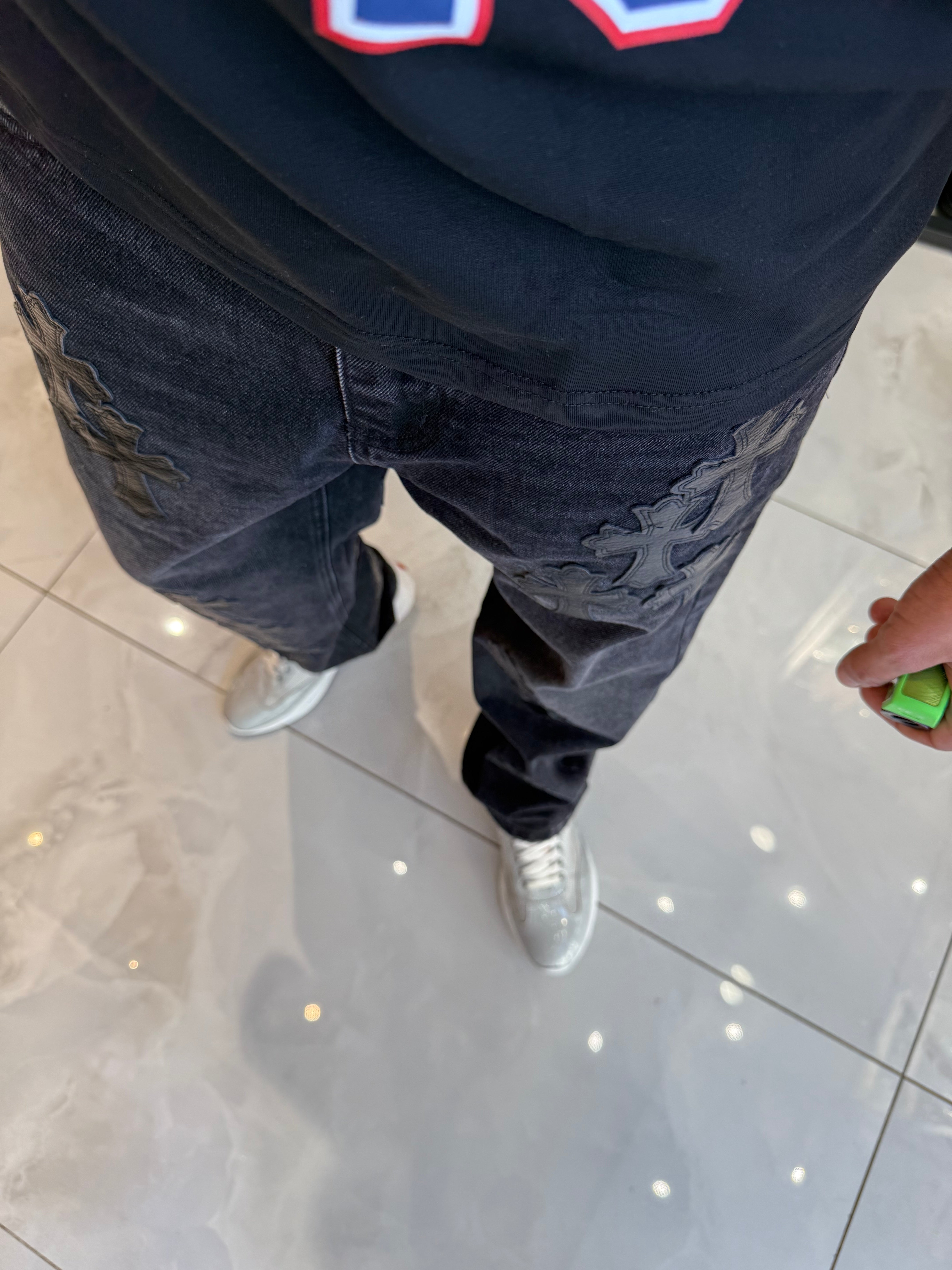 Outfit Jean Chrome + T shirt