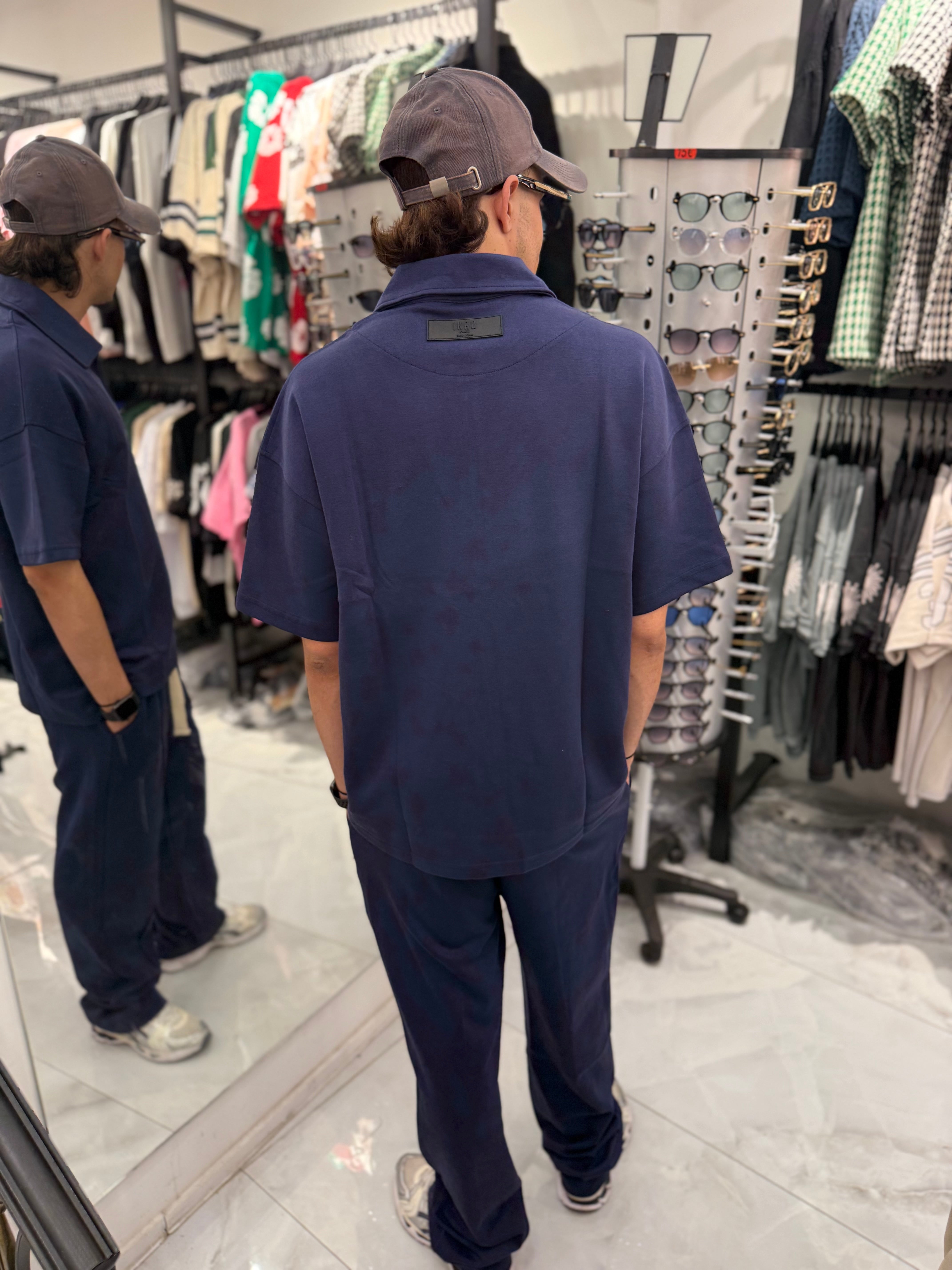 Ensemble Just Coton Bleu