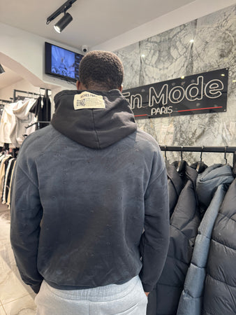 Sweat Riches Paris Détails Noir