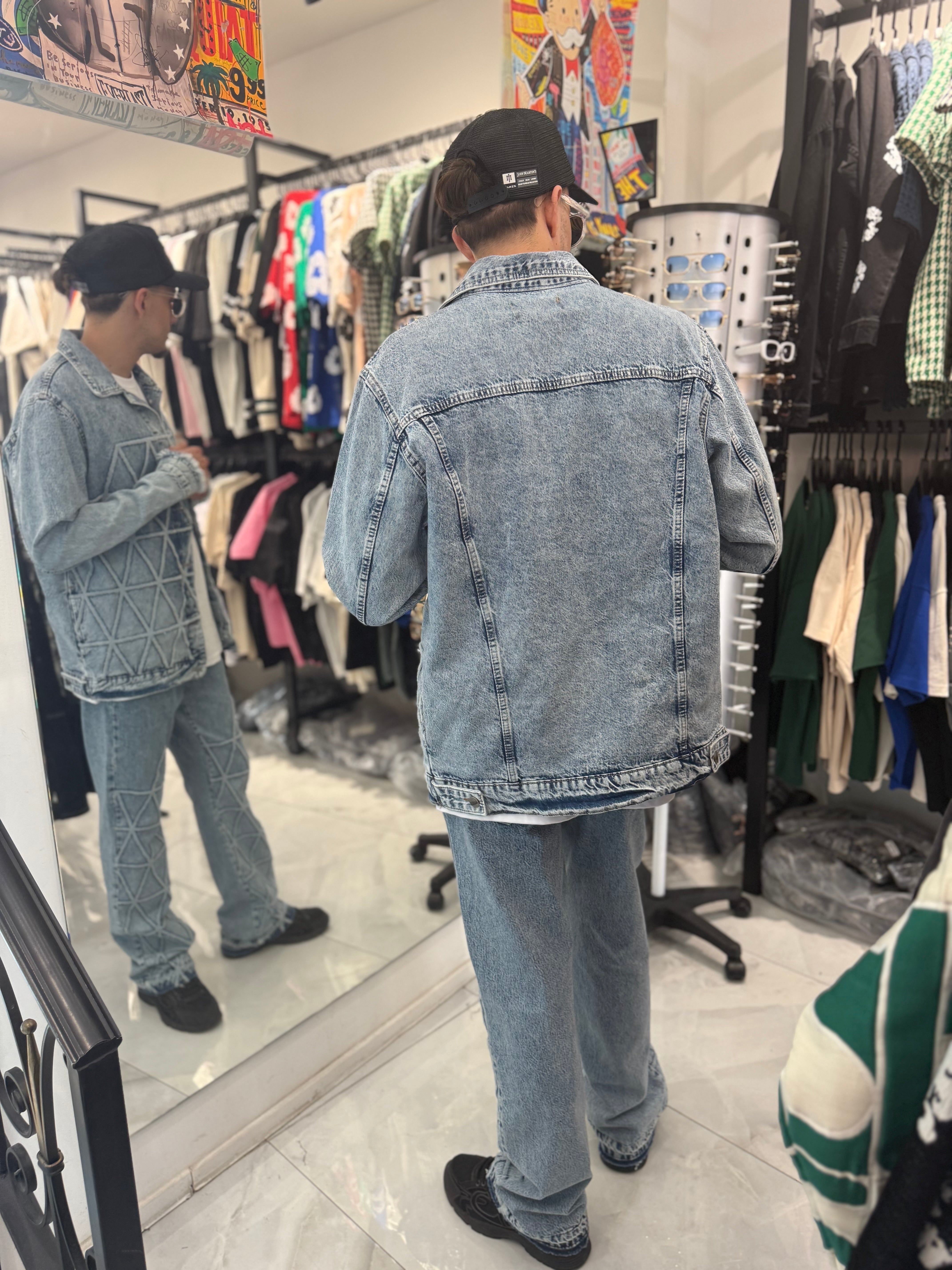 Ensemble Carré Blue