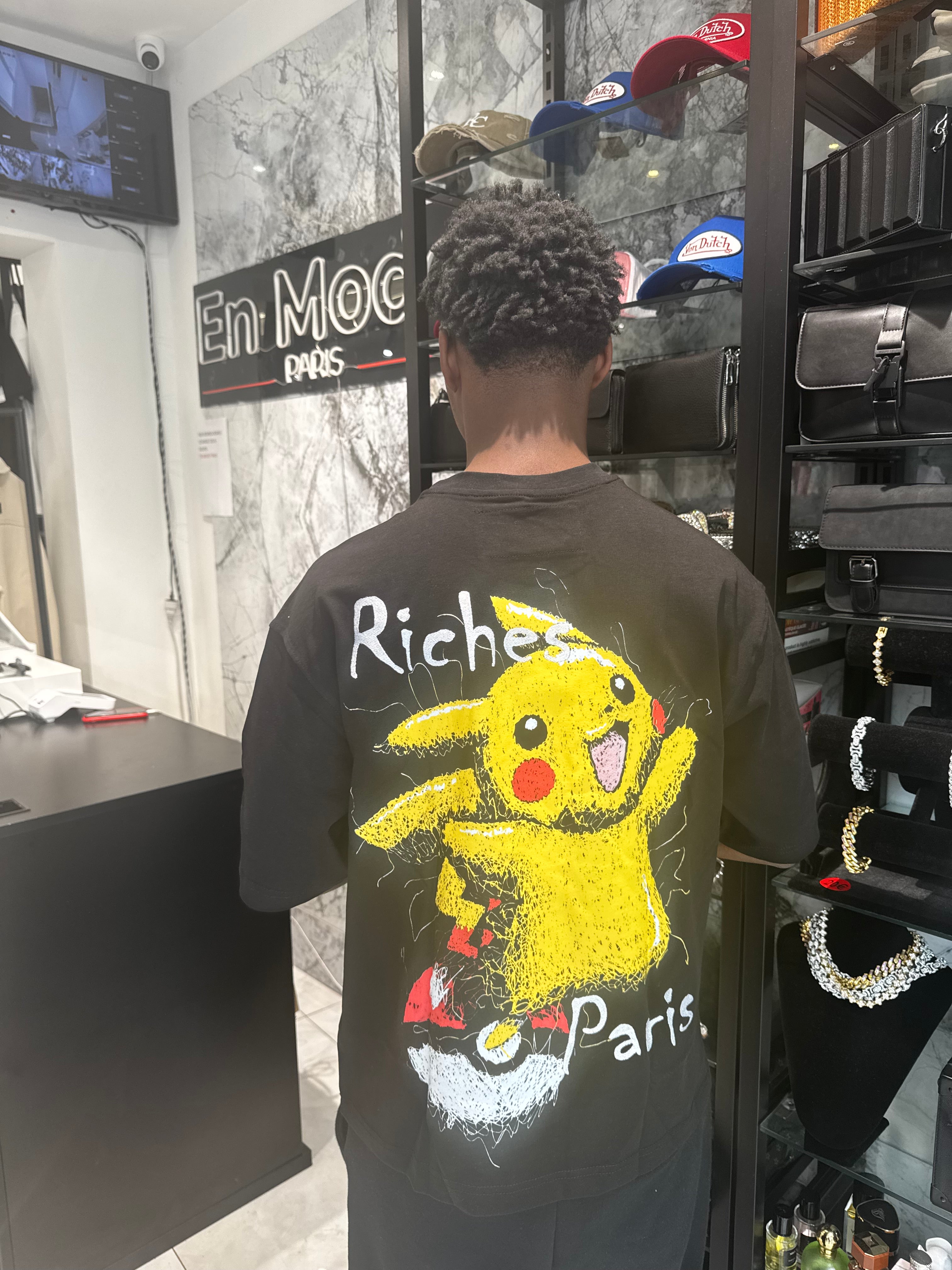 T-shirt Riches Paris Noir 36