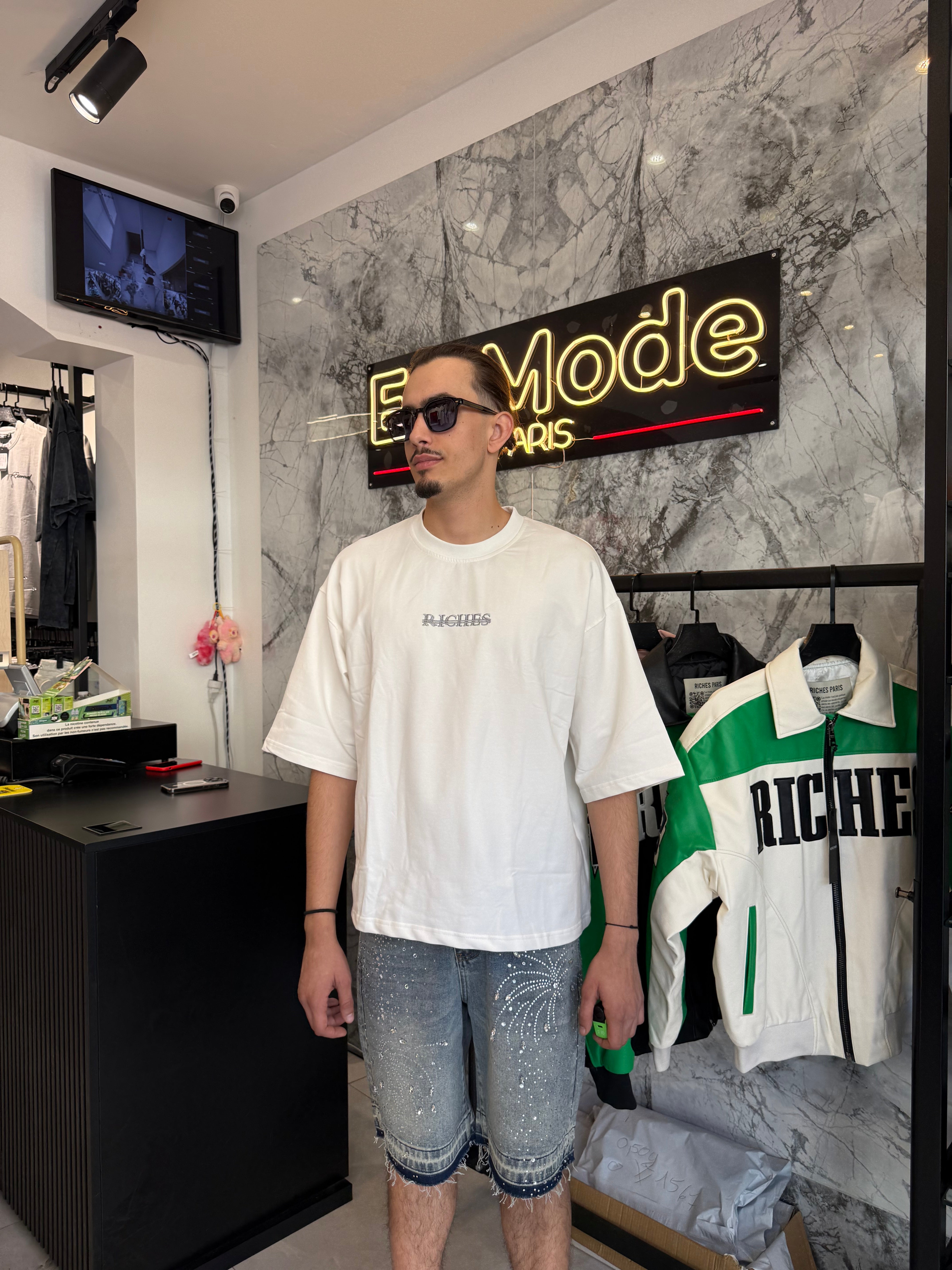 Outfit Short Diams + T shirt