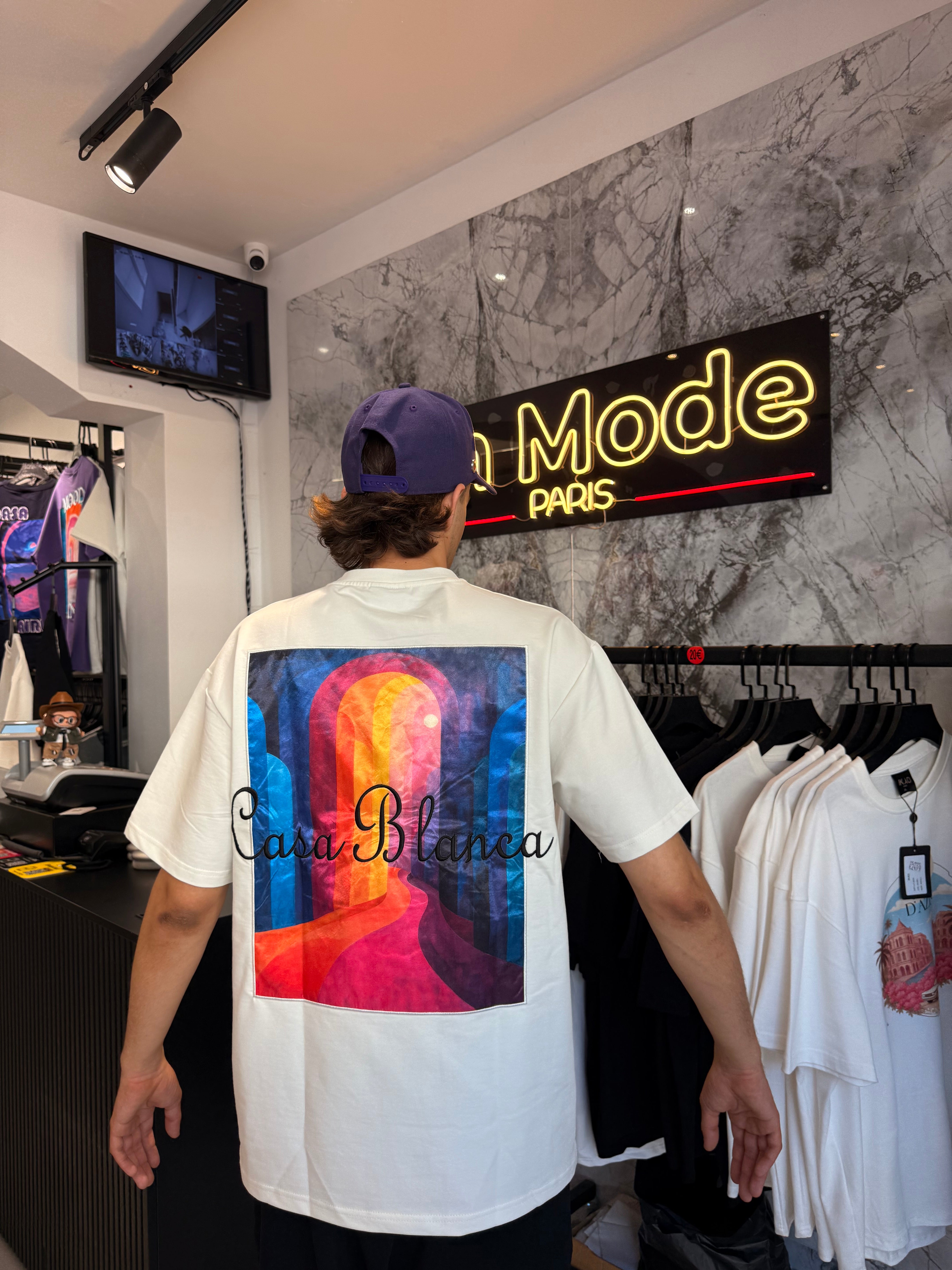 T shirt Casa 2.0 Blanc