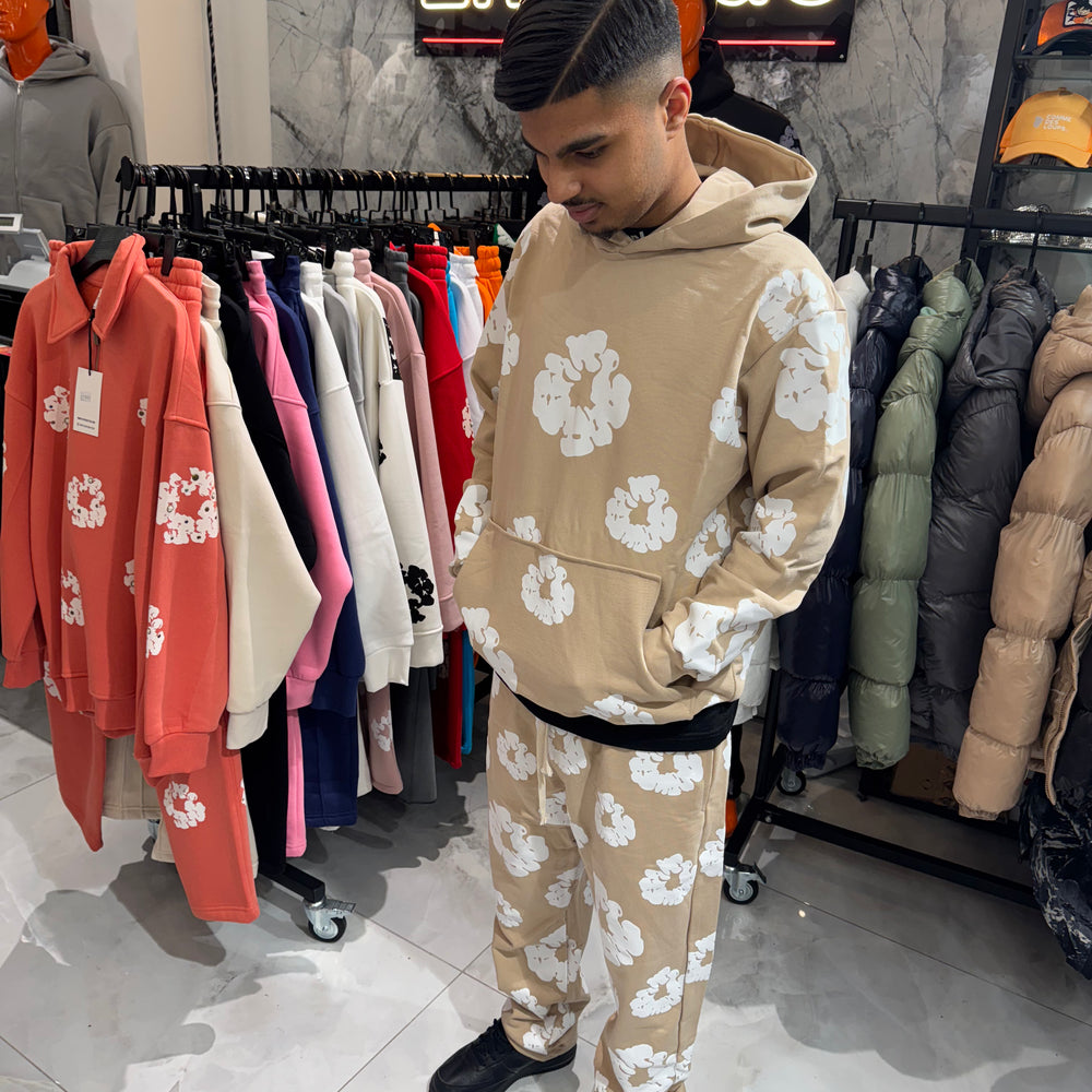 Ensemble tache Beige