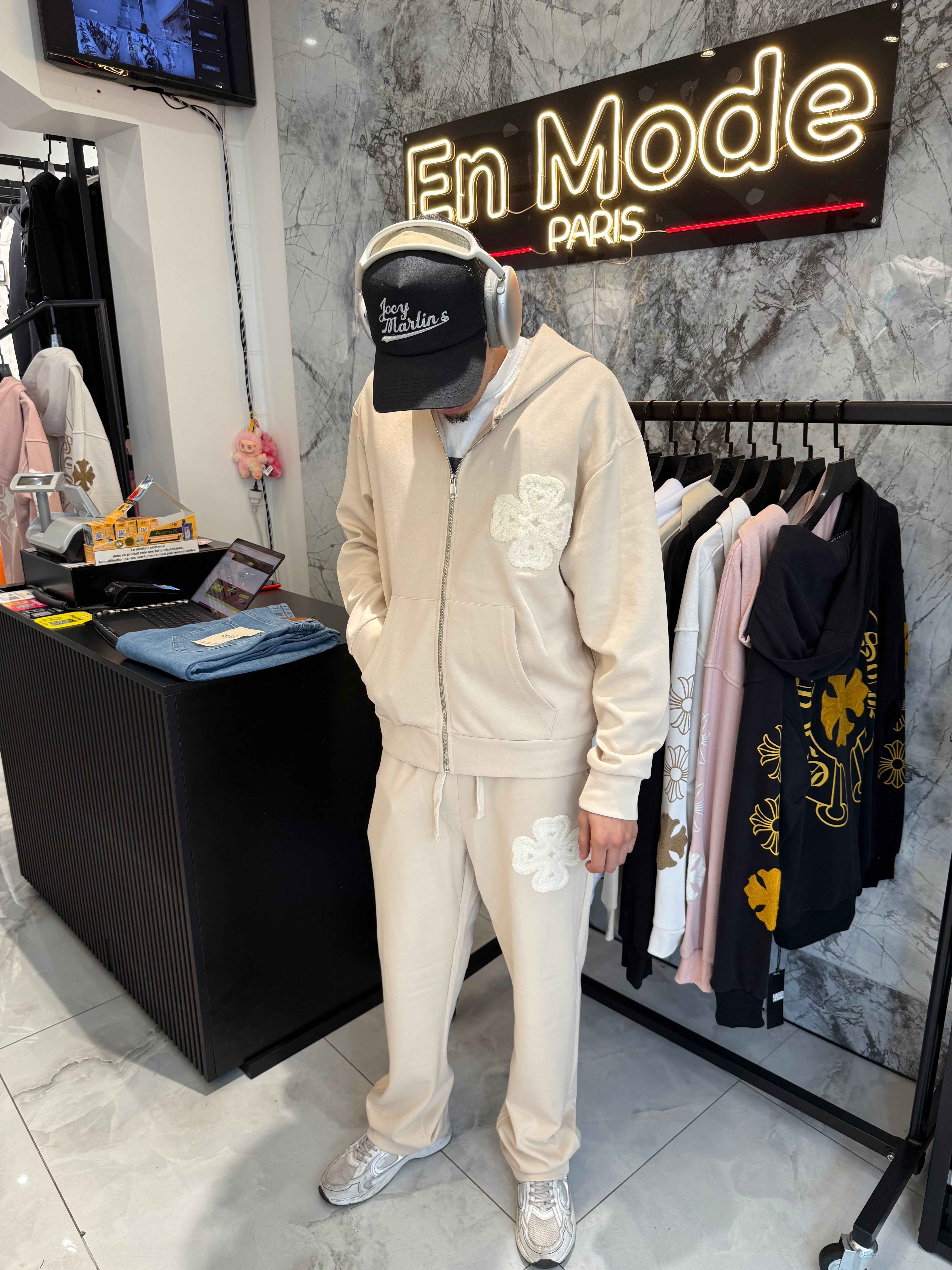 Ensemble Flower Beige Og