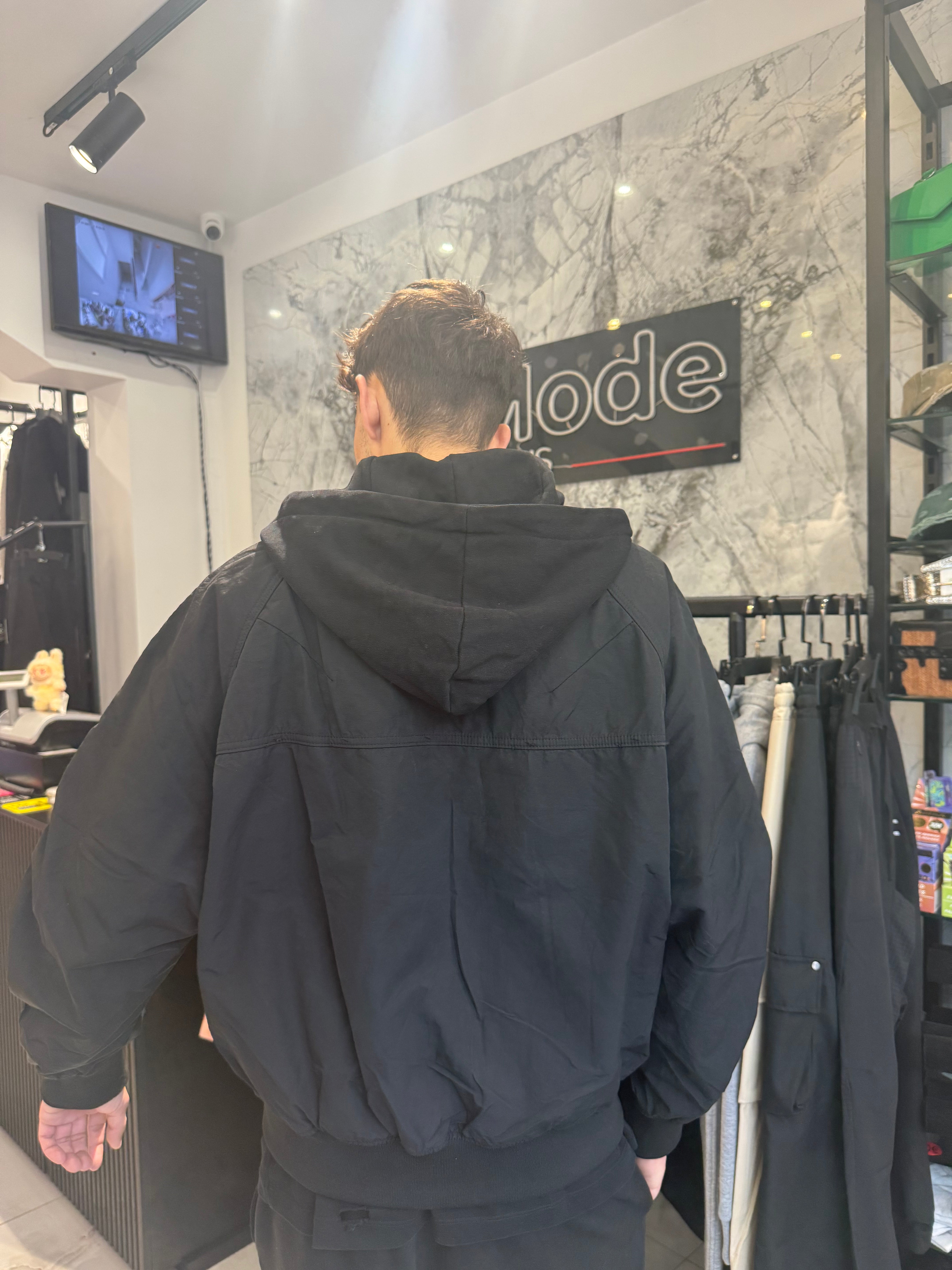 Veste Cargo Boxed Noir Riches