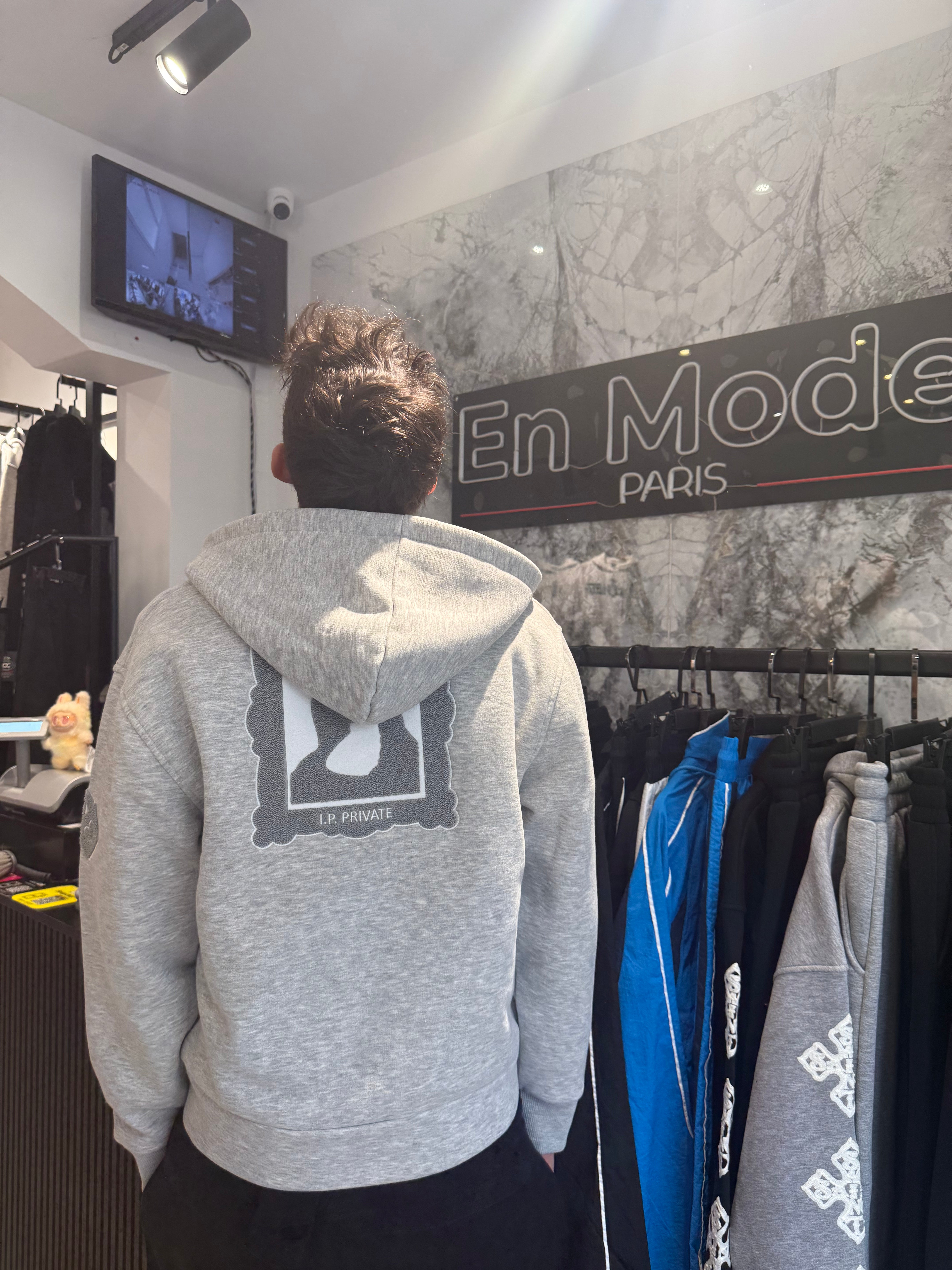 Gillet Mona Lisa Gris Paris