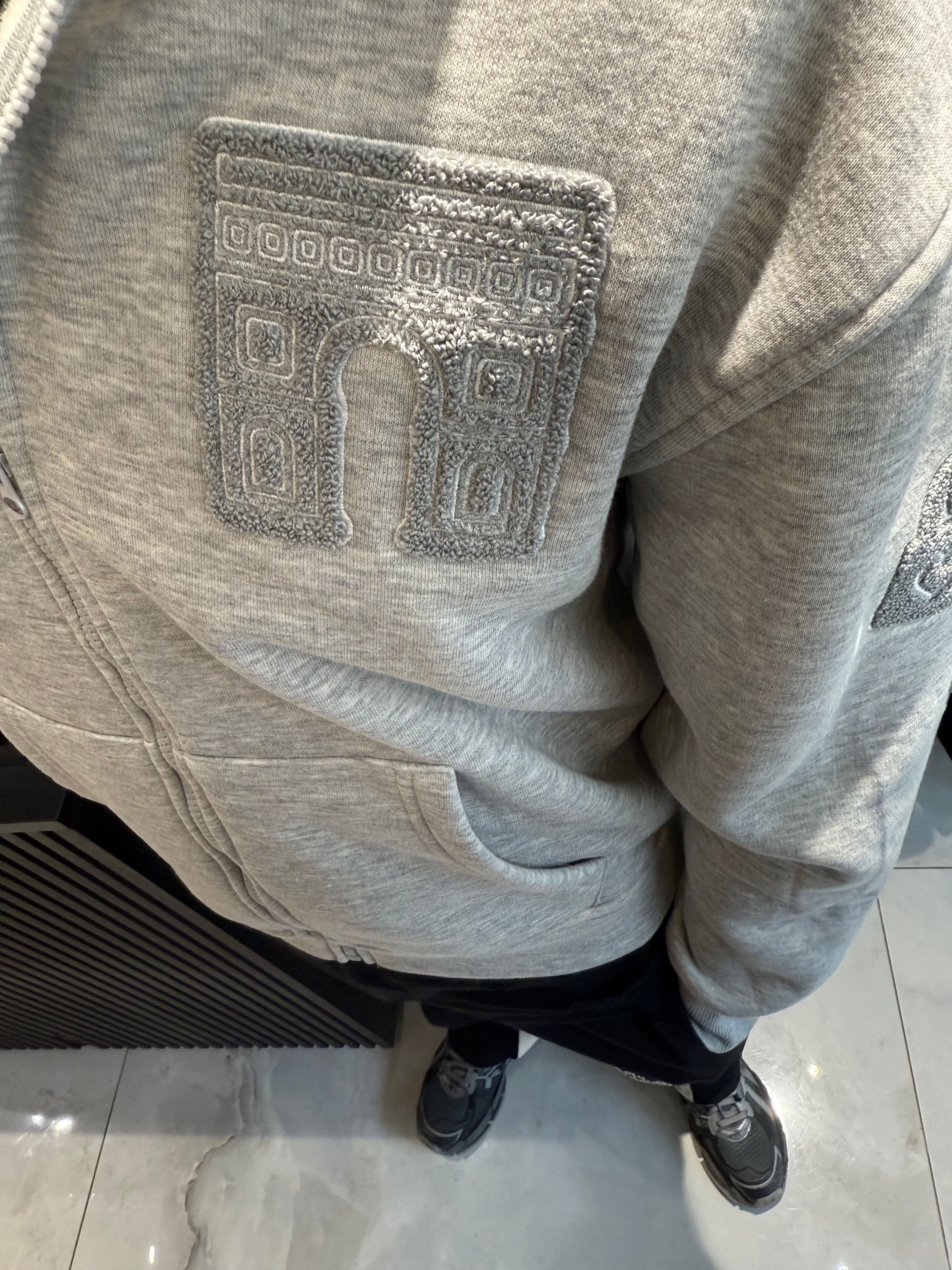 Gillet Mona Lisa Gris Paris