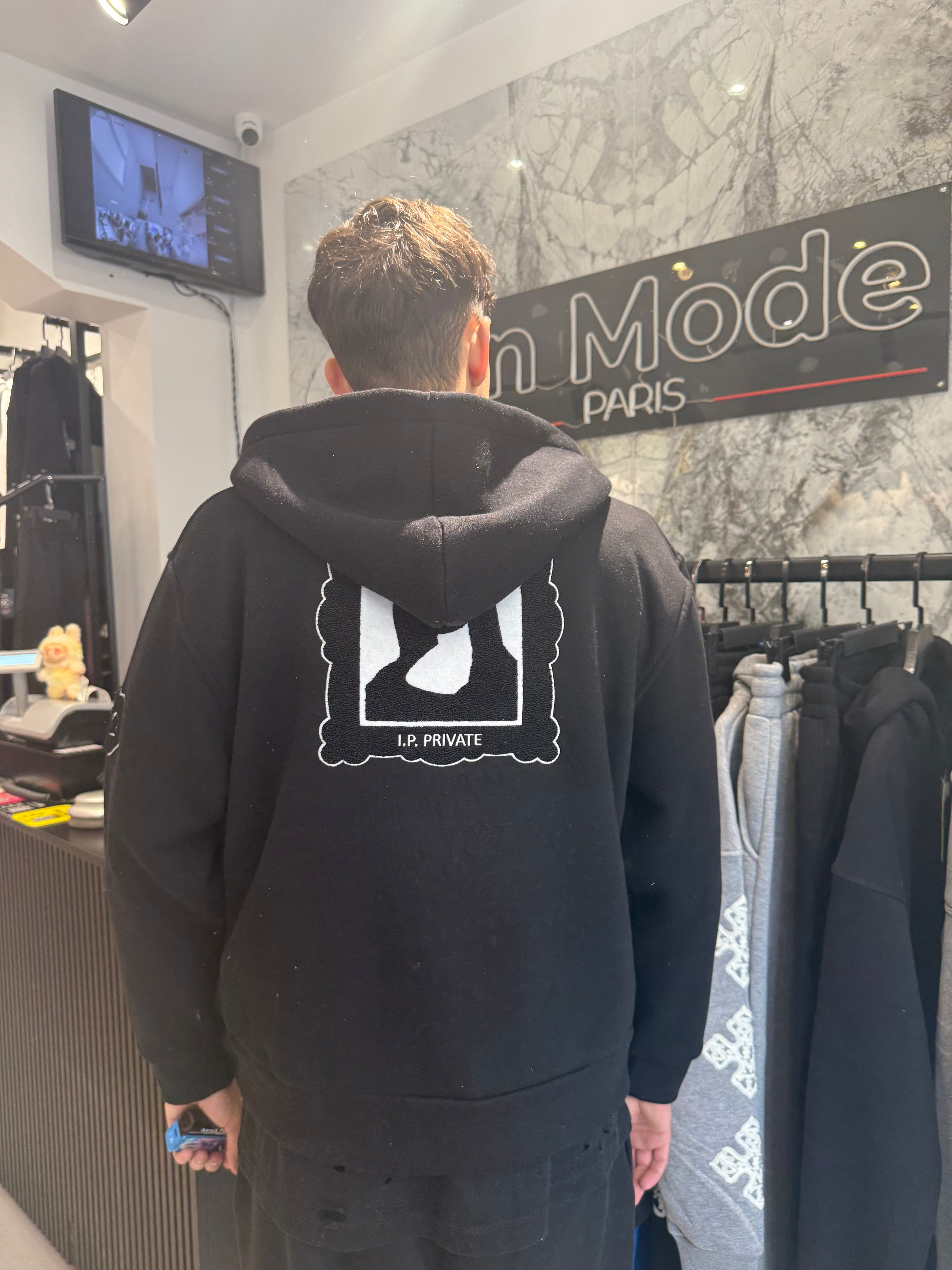 Gillet Mona Lisa Noir Paris