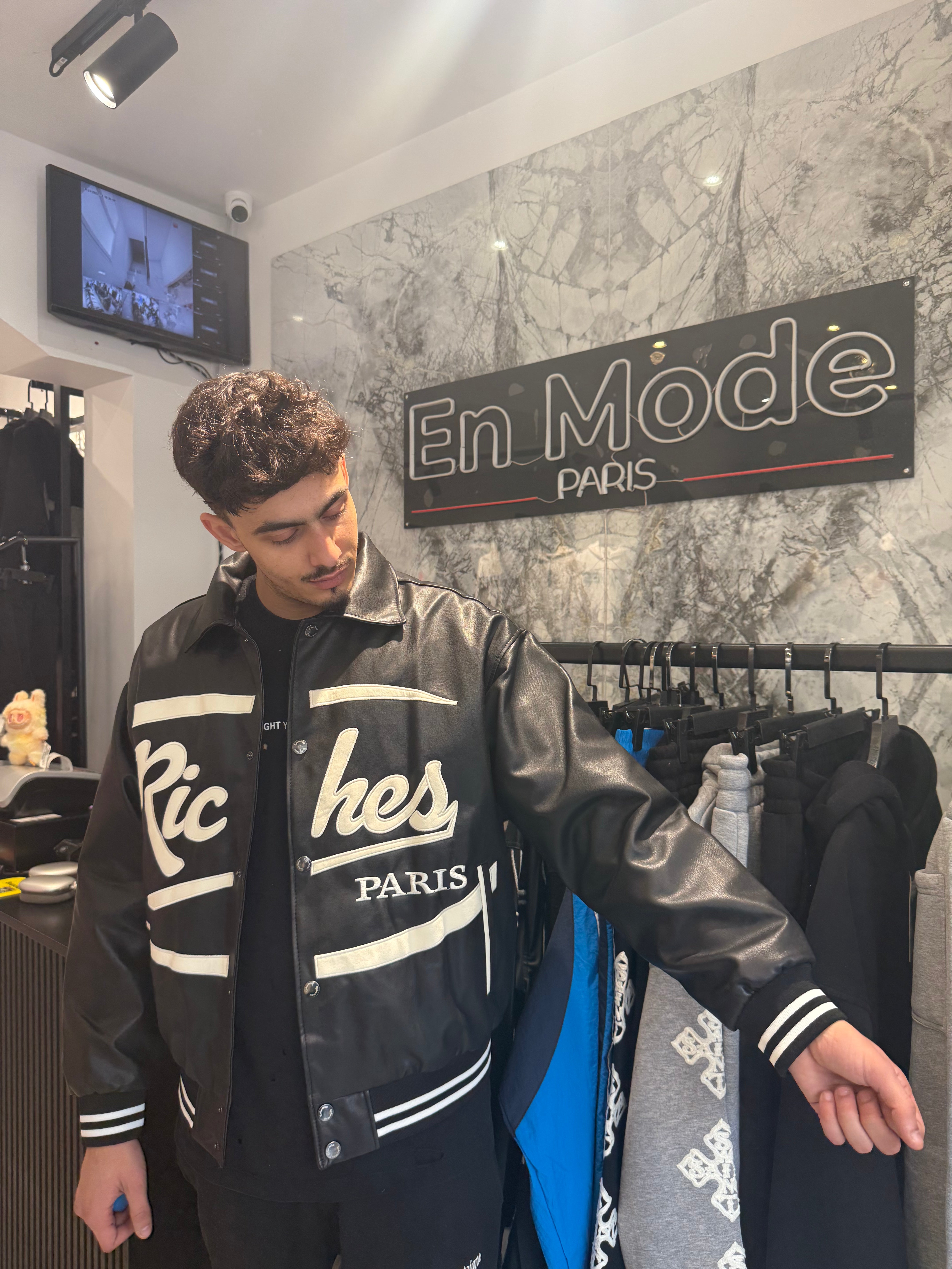 Bombers Riches Paris Miami Noir