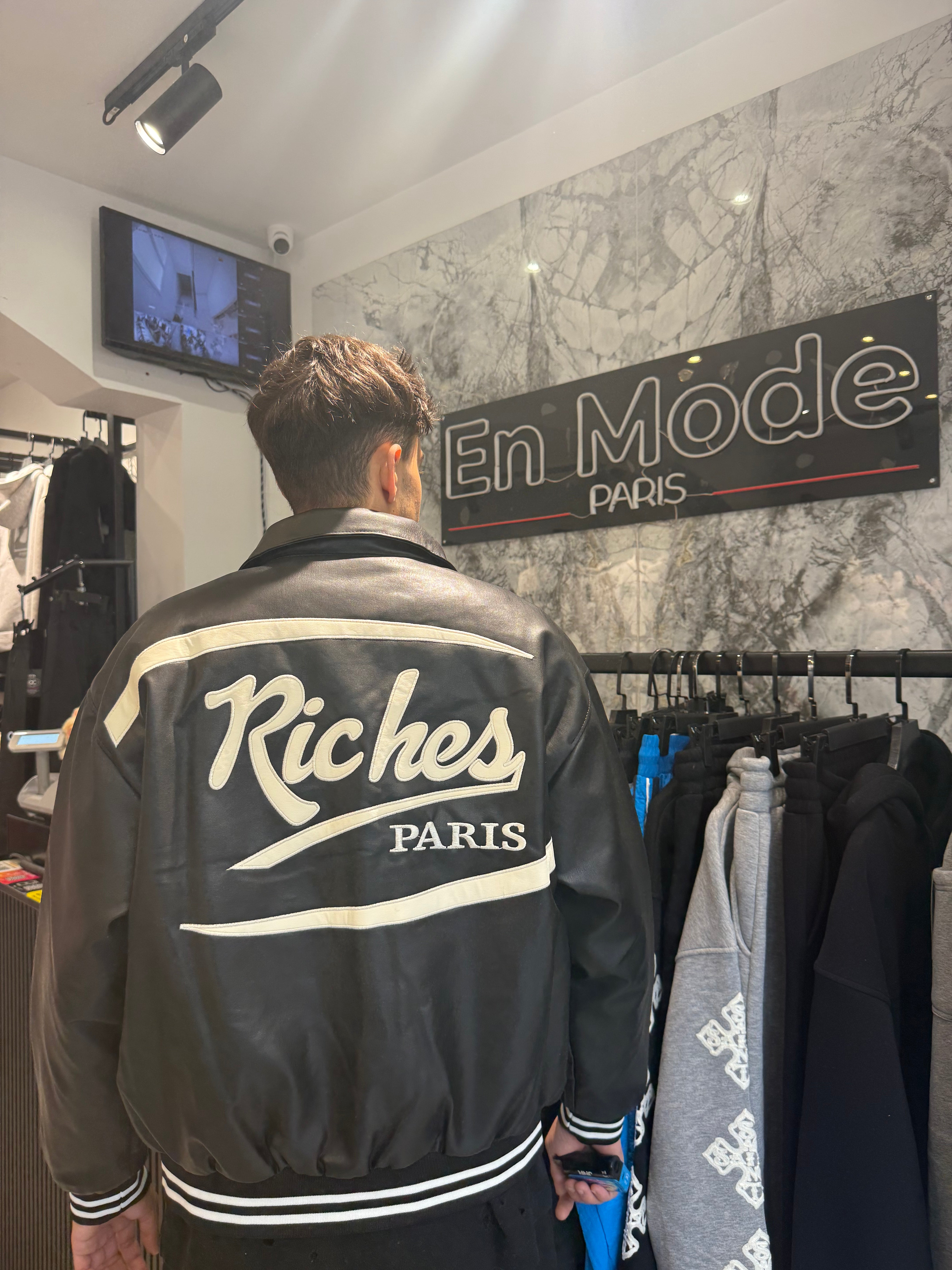 Bombers Riches Paris Miami Noir