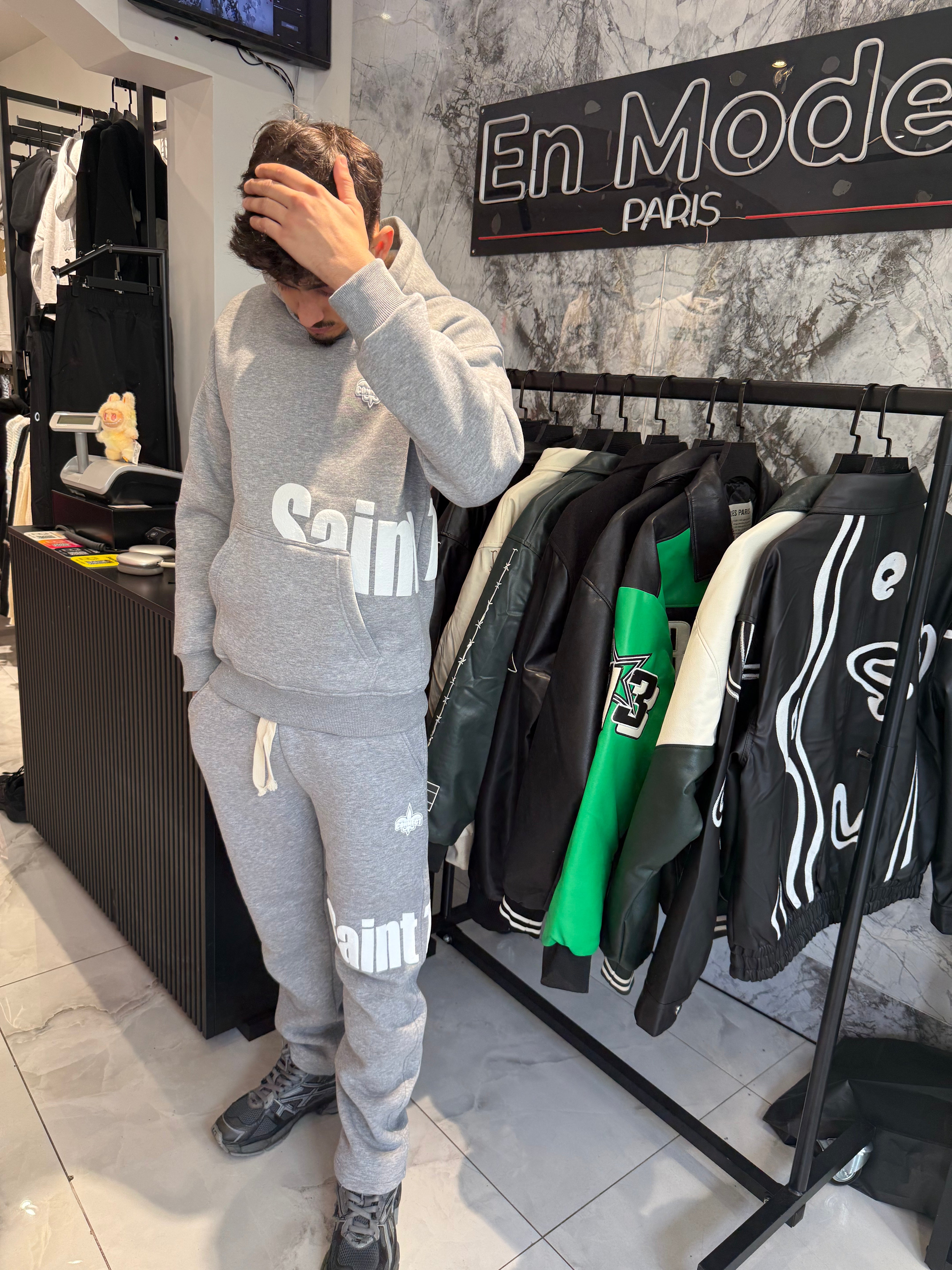 Ensemble Gris Saint Broken Pic