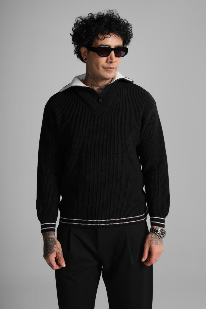 Cardigan Doublé Noir
