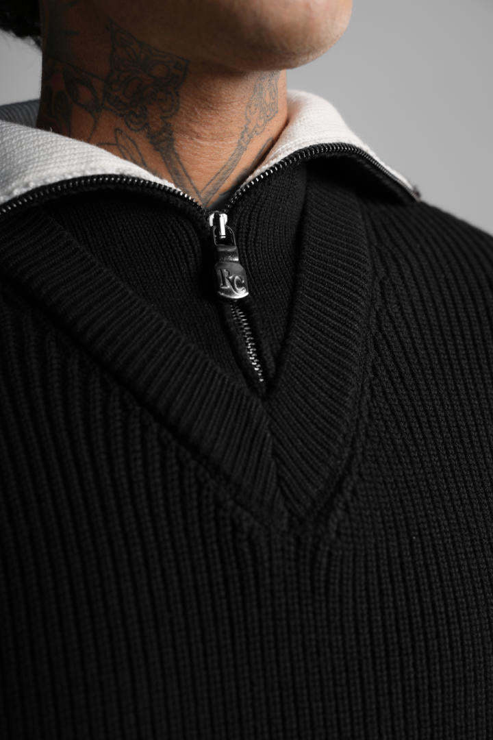 Cardigan Doublé Noir
