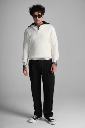 Cardigan Doublé Blanc