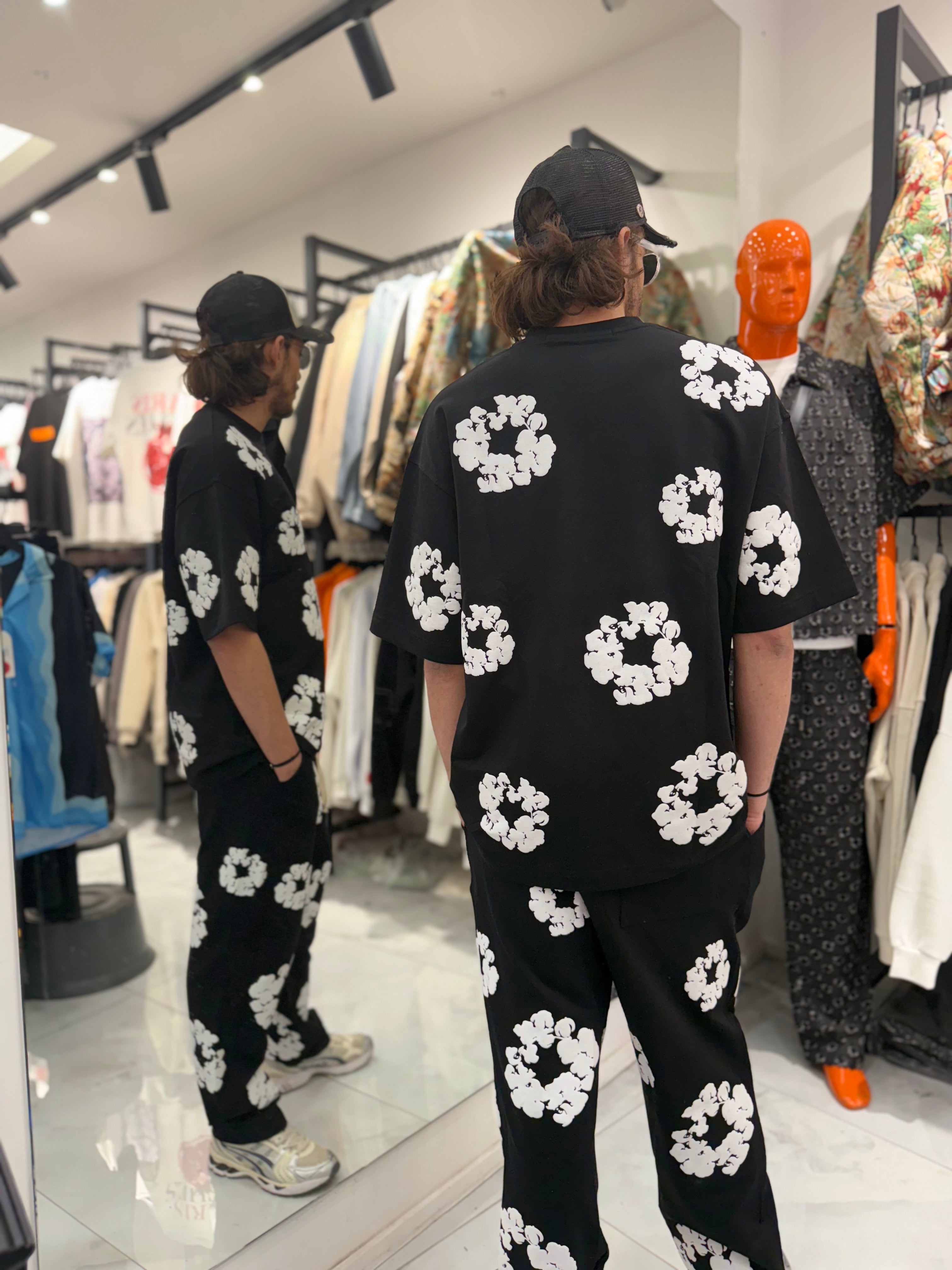 Ensemble Fleurs Black Summer