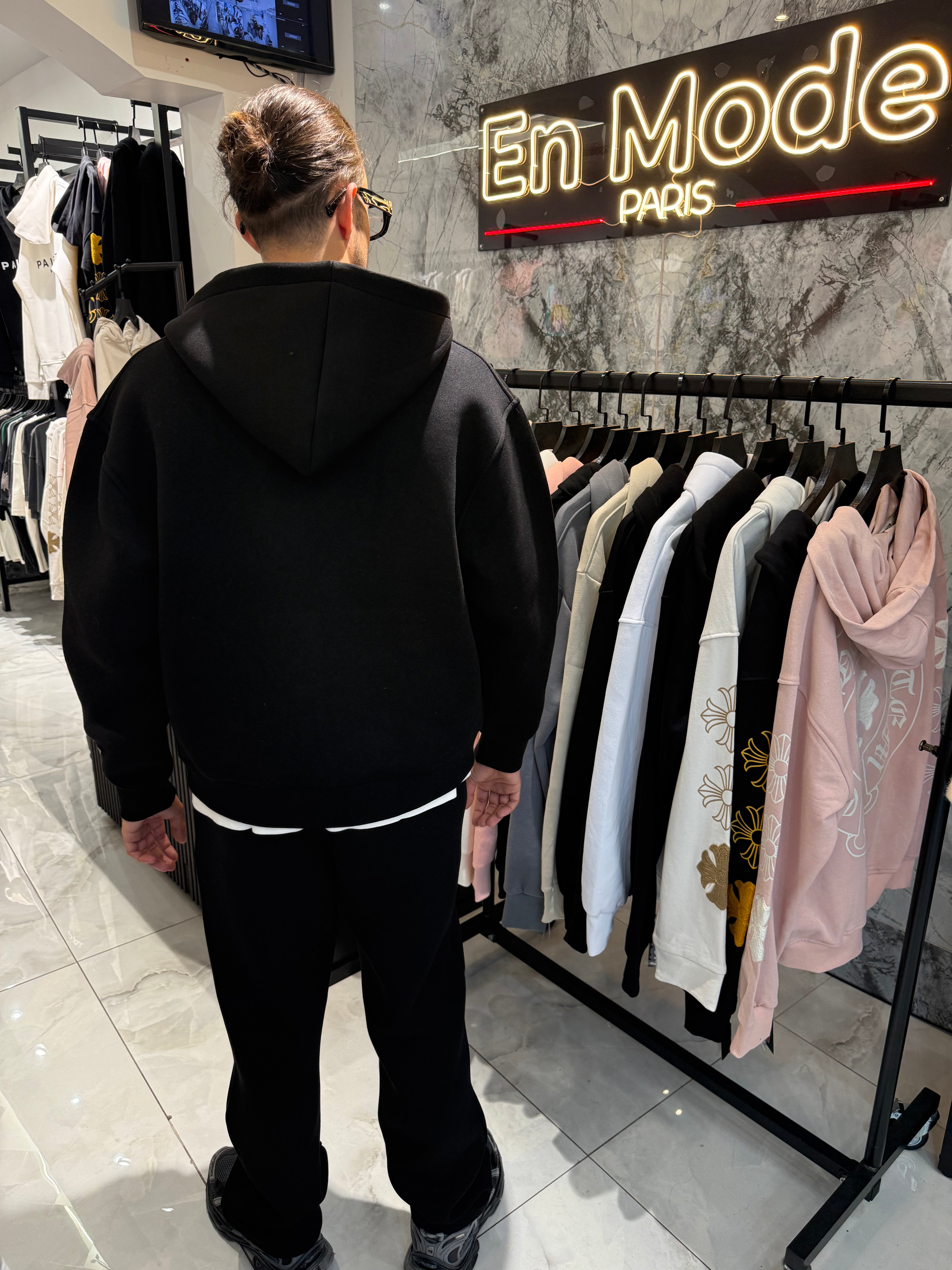 Ensemble Croped Block Noir