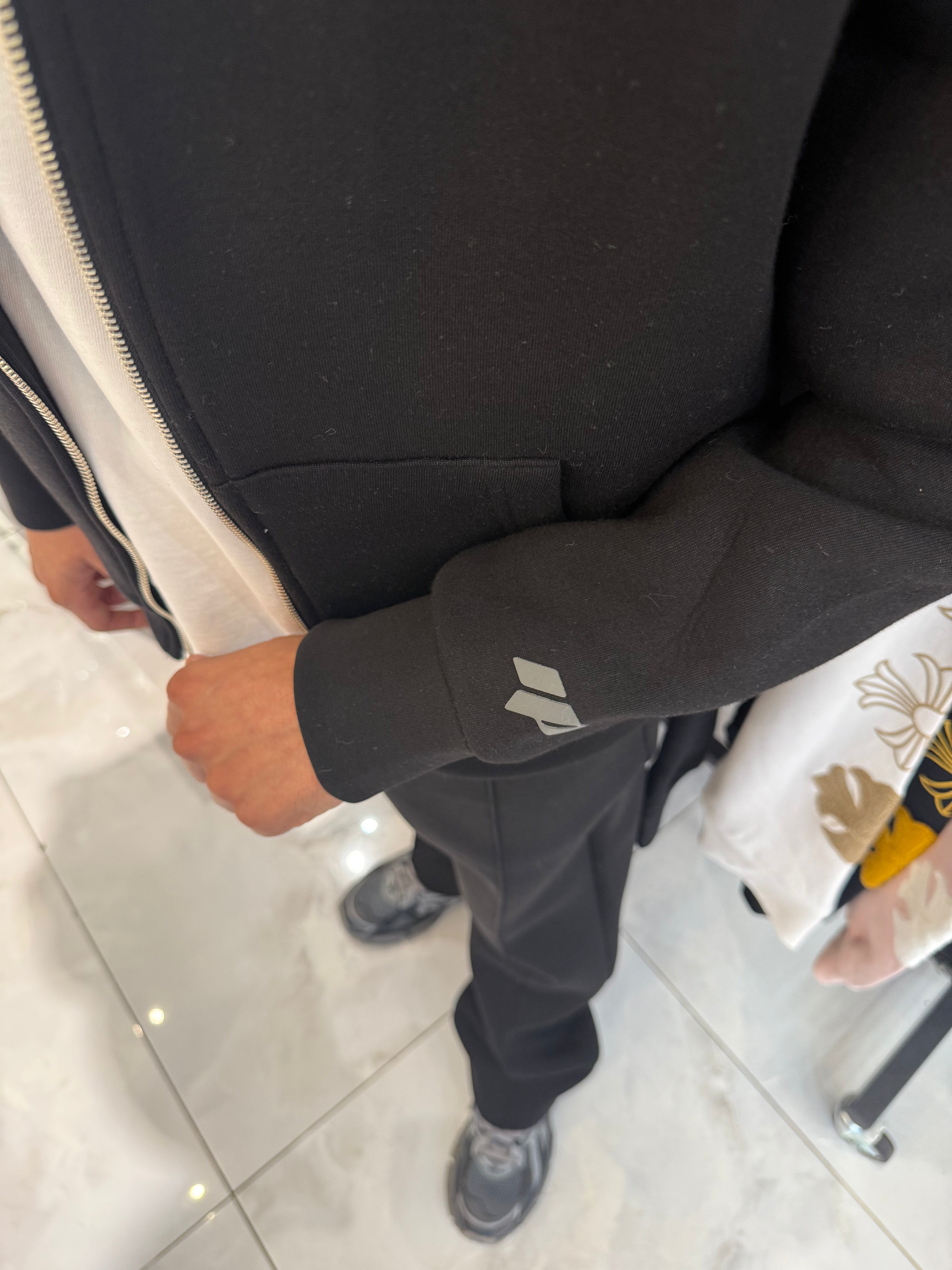 Ensemble Croped Block Noir