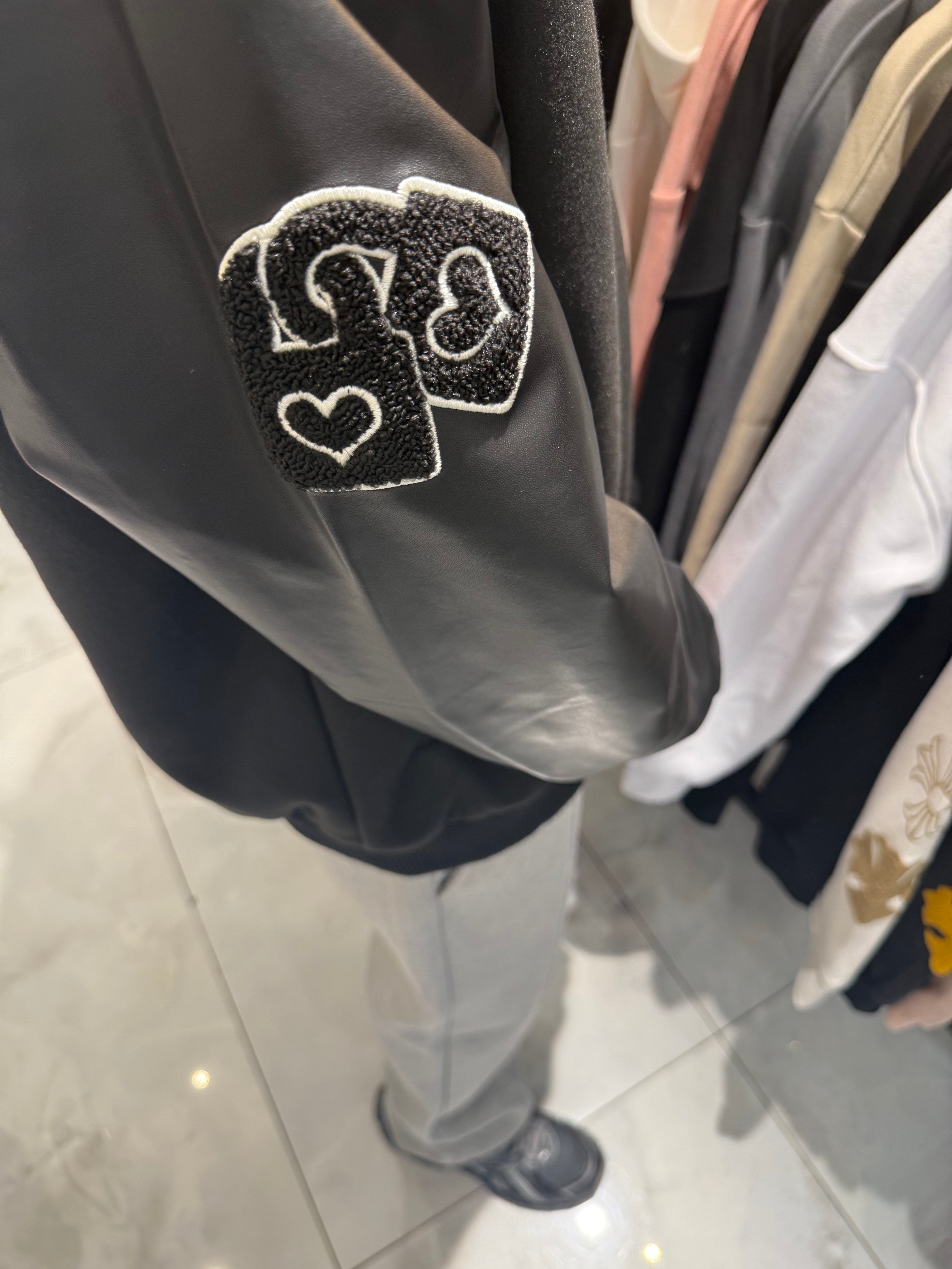 Bombers Teddy Noir Mona Lisa