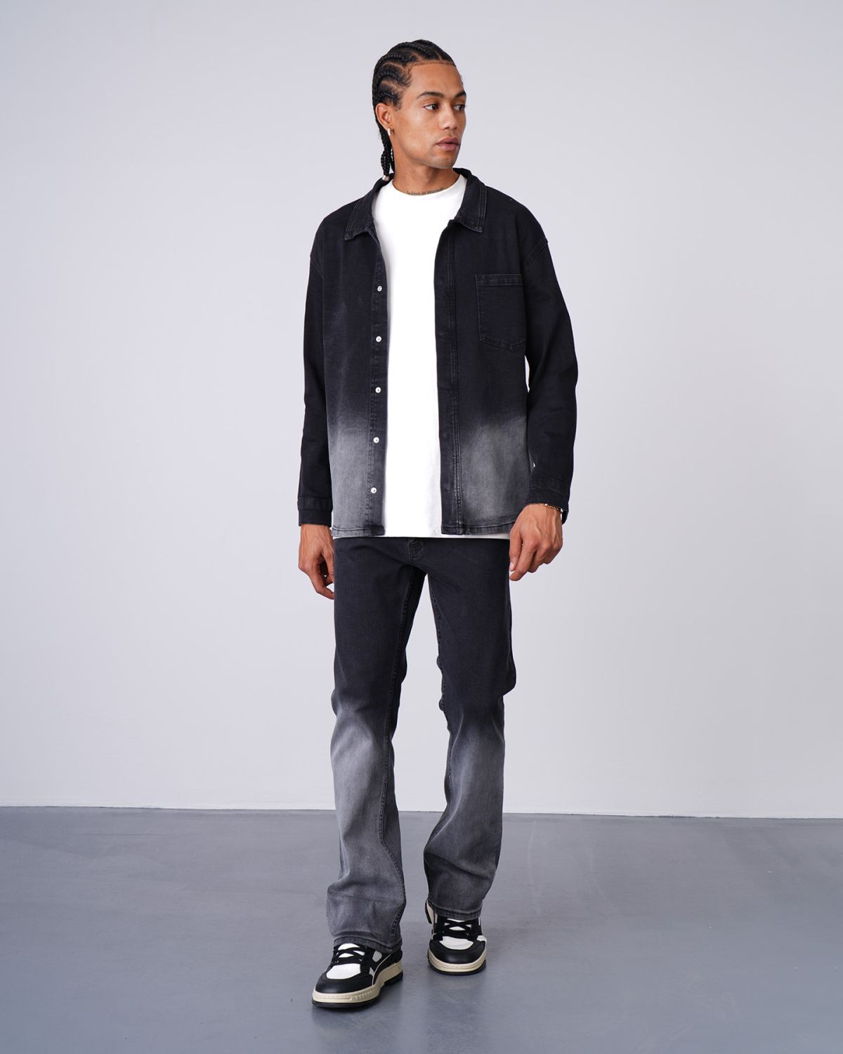 Ensemble Dégradé Noir et Gris