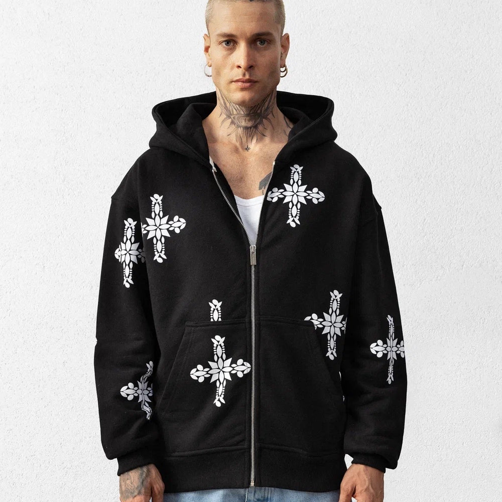 Gilet Croix Black
